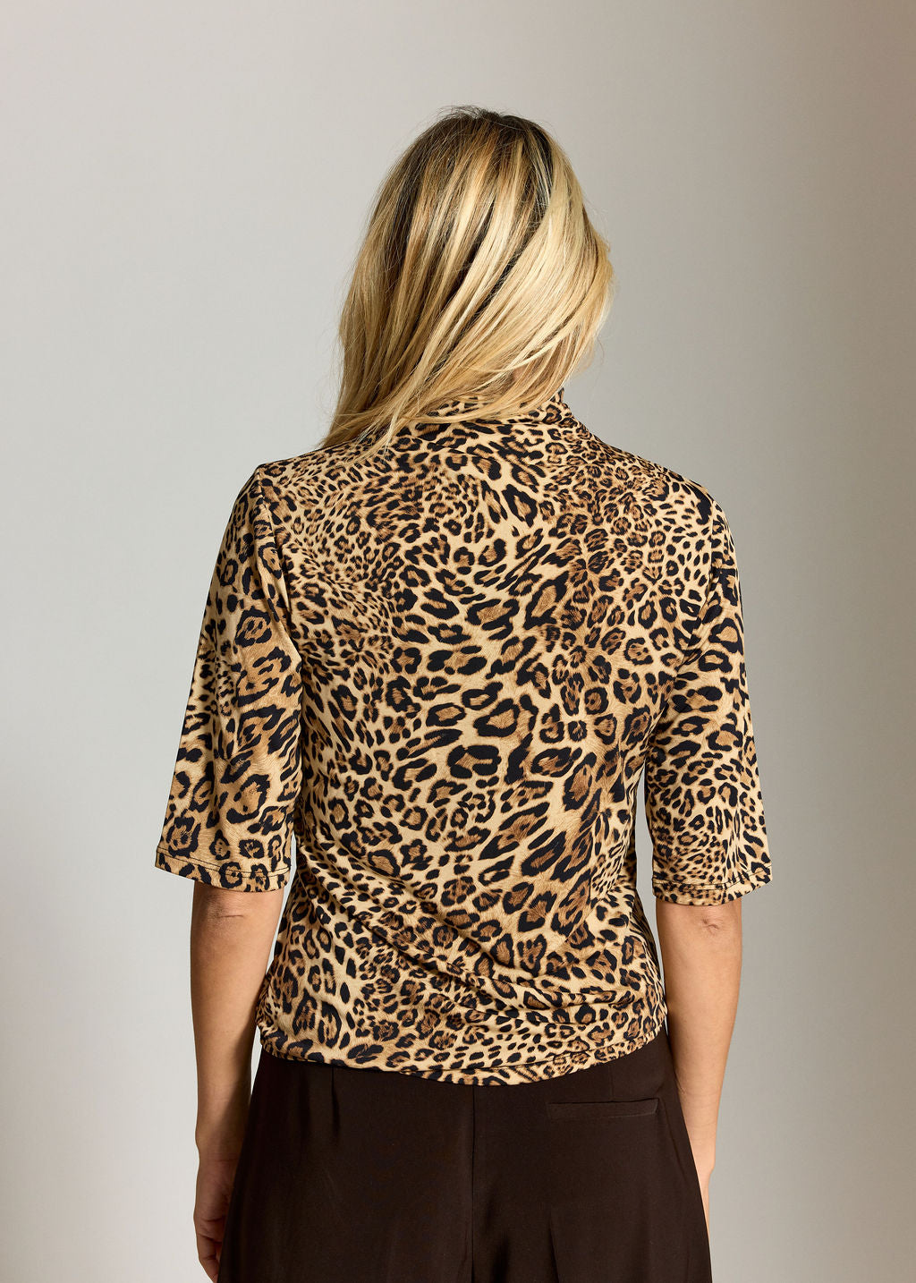 Top en jersey imprimé