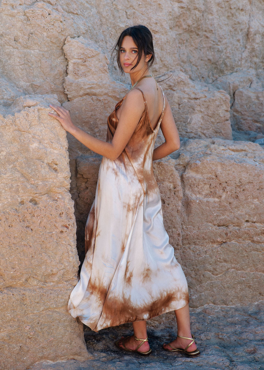 ROBE NUISETTE TIE & DYE