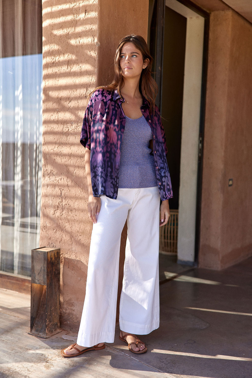 CHEMISE À BASE DE SOIE CLYDE