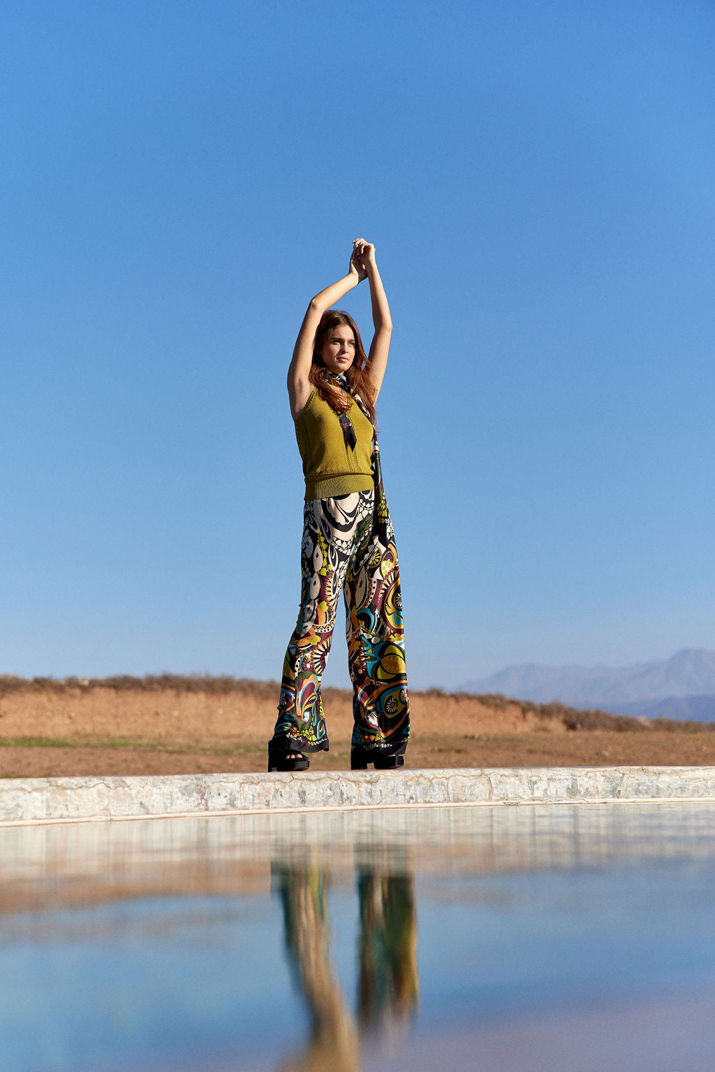 TEVA FITTED MESH TANK TOP