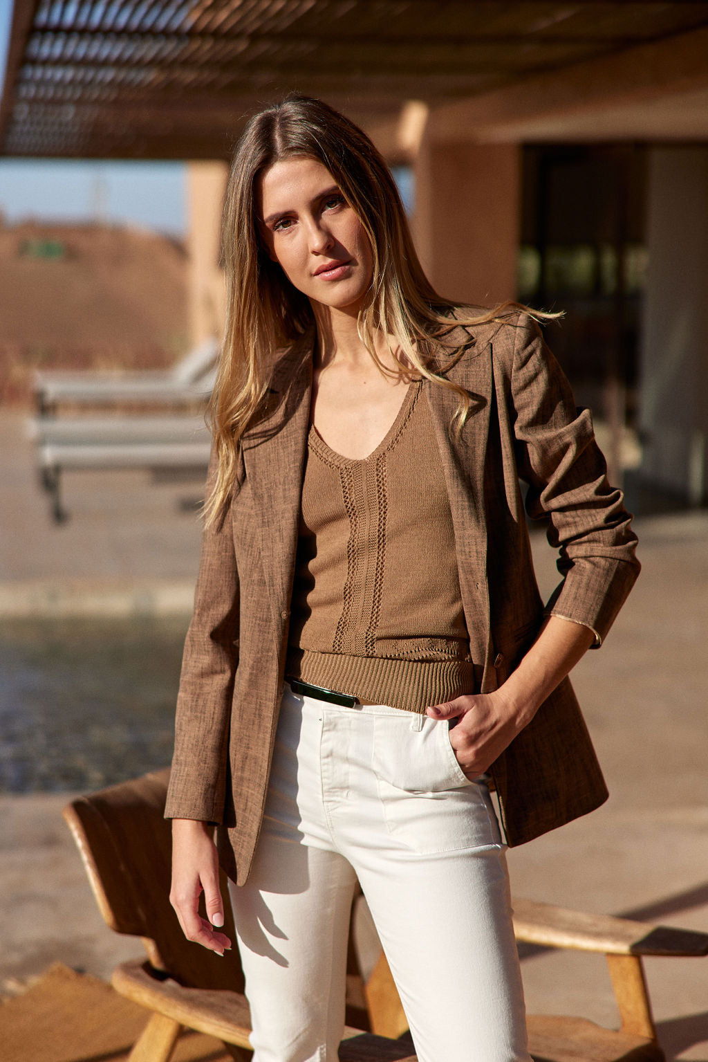 TEVA FITTED MESH TANK TOP