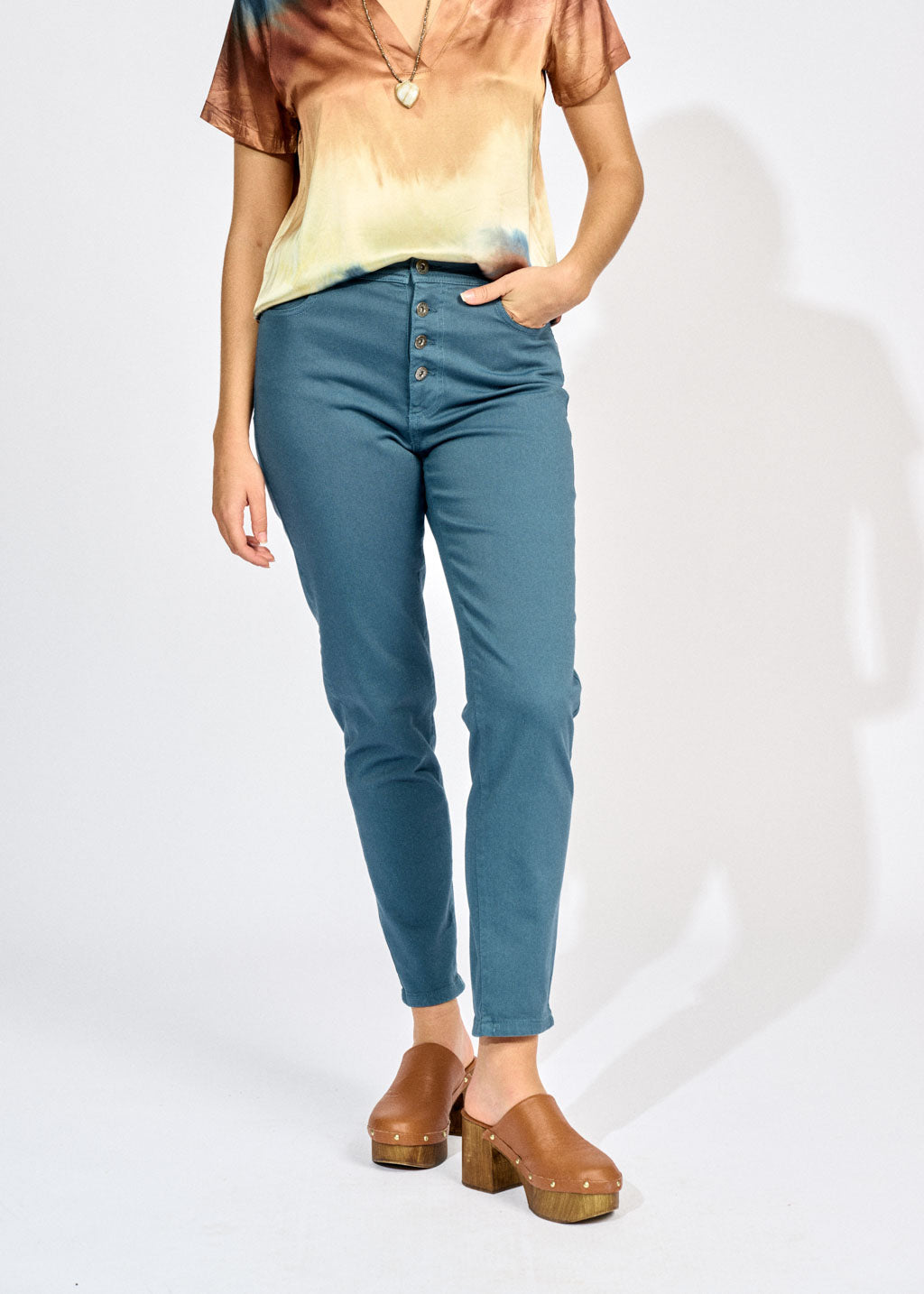 PYLA BUTTONED JEANS