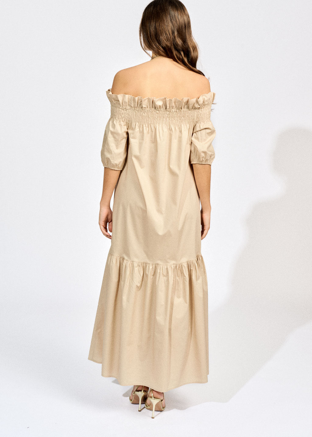 ROC LONG OFF SHOULDER DRESS