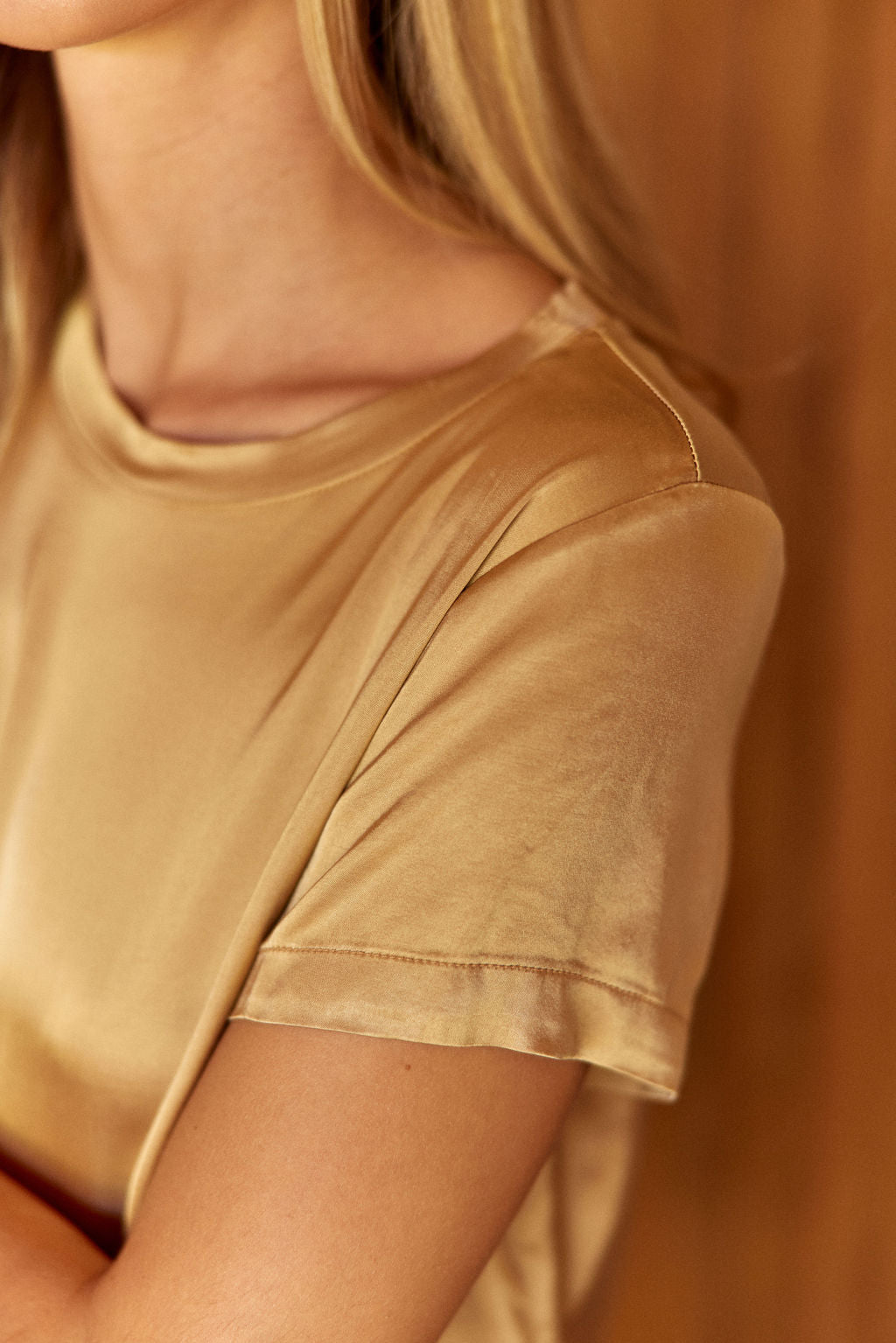 SILANE VISCOSE T-SHIRT