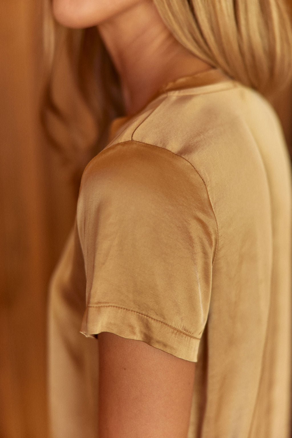 SILANE VISCOSE T-SHIRT