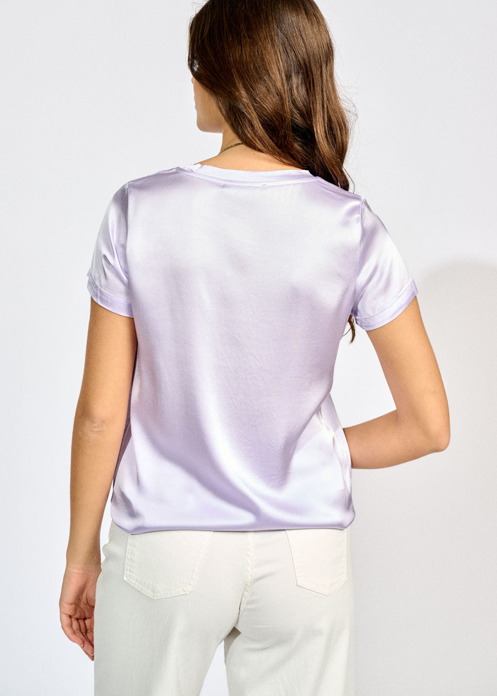 SILANE VISCOSE T-SHIRT