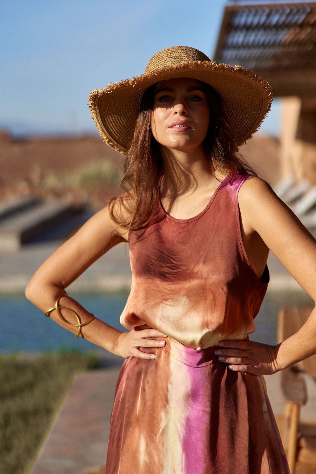 TIE AND DYE TAO TANK TOP