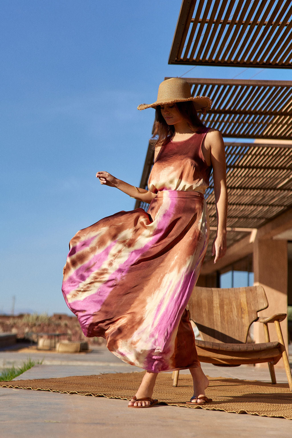 TIE AND DYE TAO TANK TOP