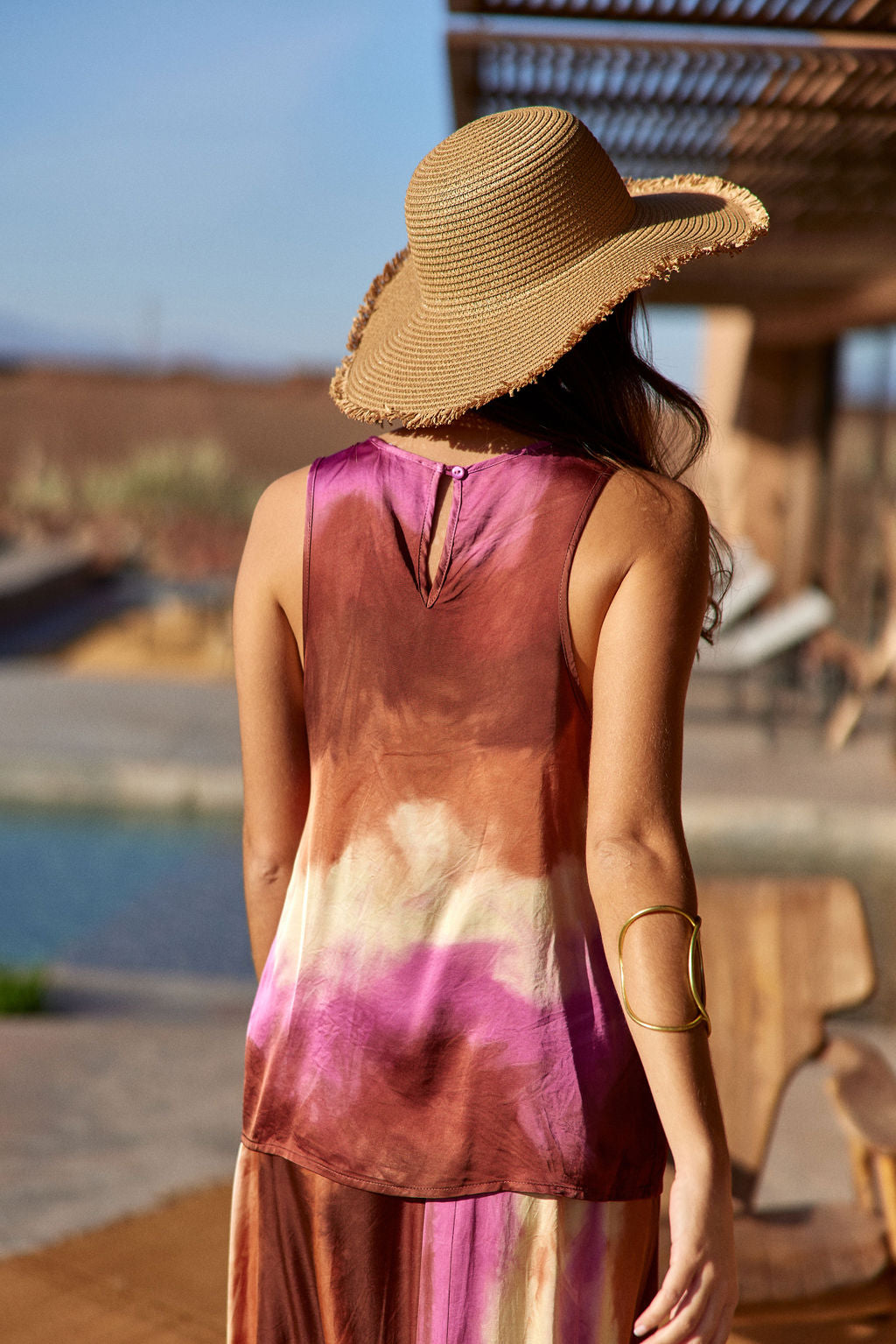 TIE AND DYE TAO TANK TOP