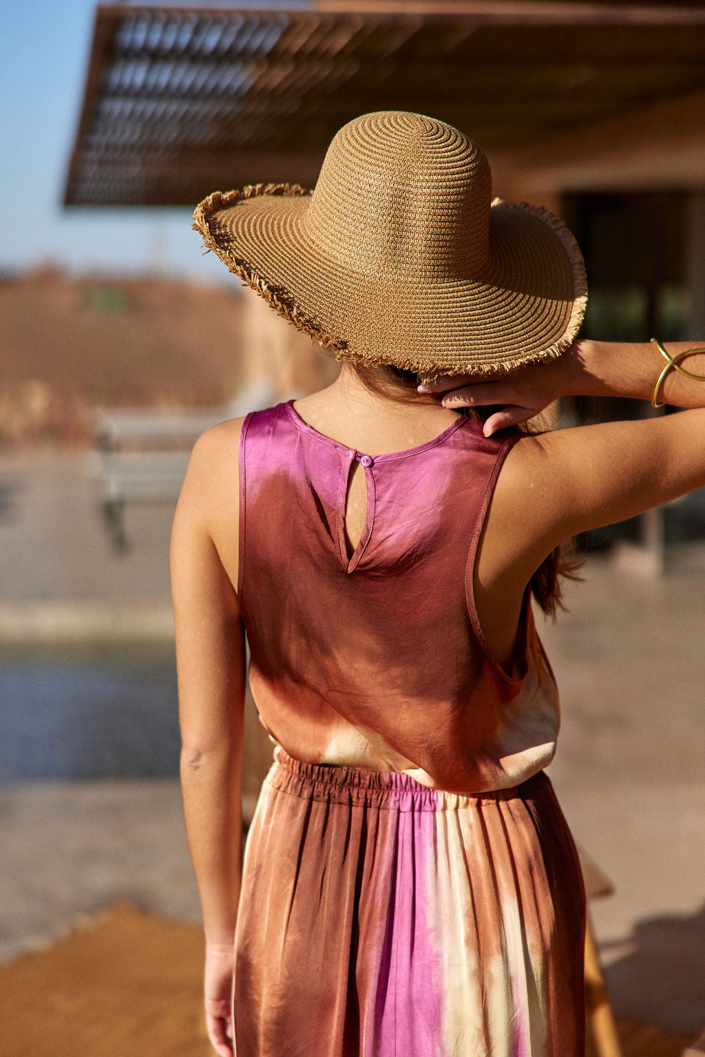 TIE AND DYE TAO TANK TOP