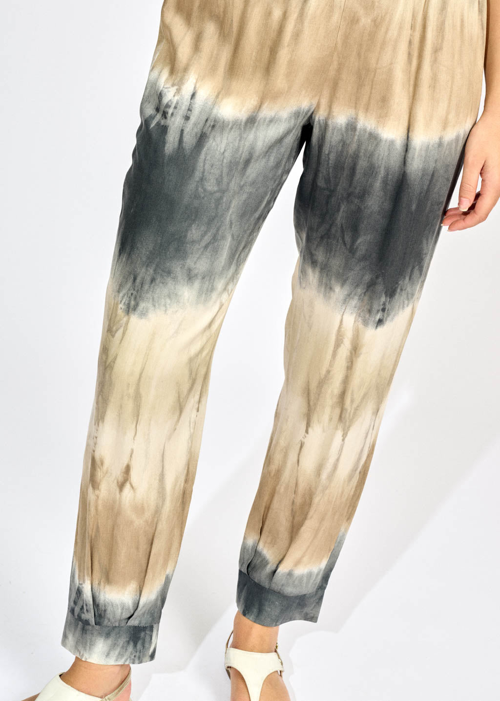 TIE AND DYE POPPY TROUSERS