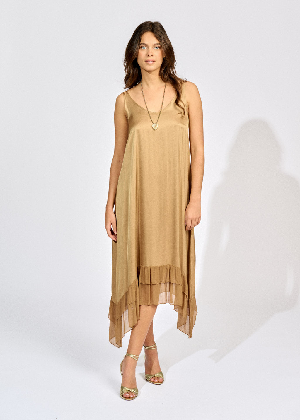 ROBE VOLANTÉE FINES BRETELLES LENNY