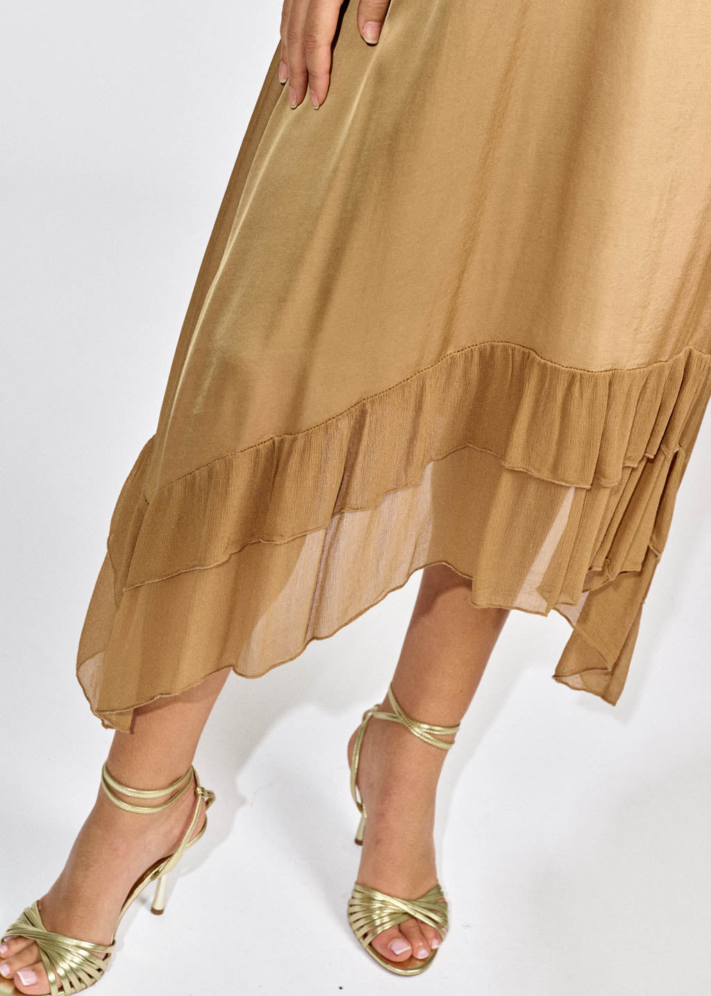 ROBE VOLANTÉE FINES BRETELLES LENNY