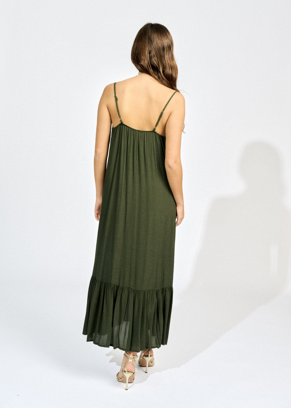 WENDY DRESS WITH THIN ADJUSTABLE STRAPS