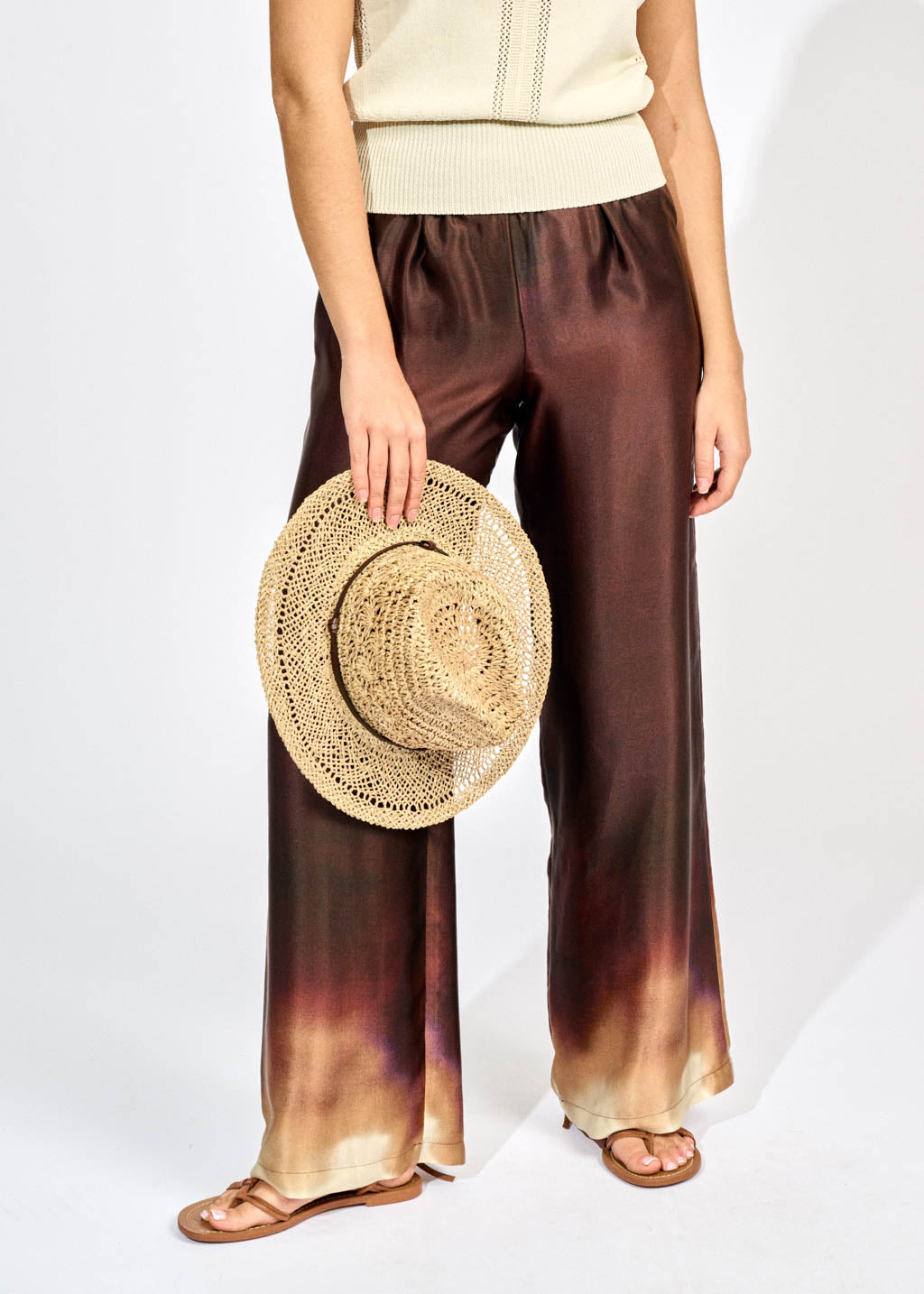 ALICIA PRINTED TROUSERS