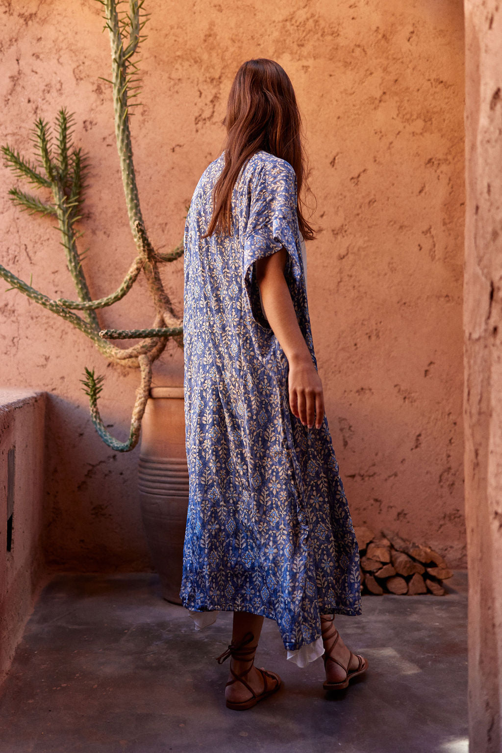 LONG KAN PRINT KIMONO