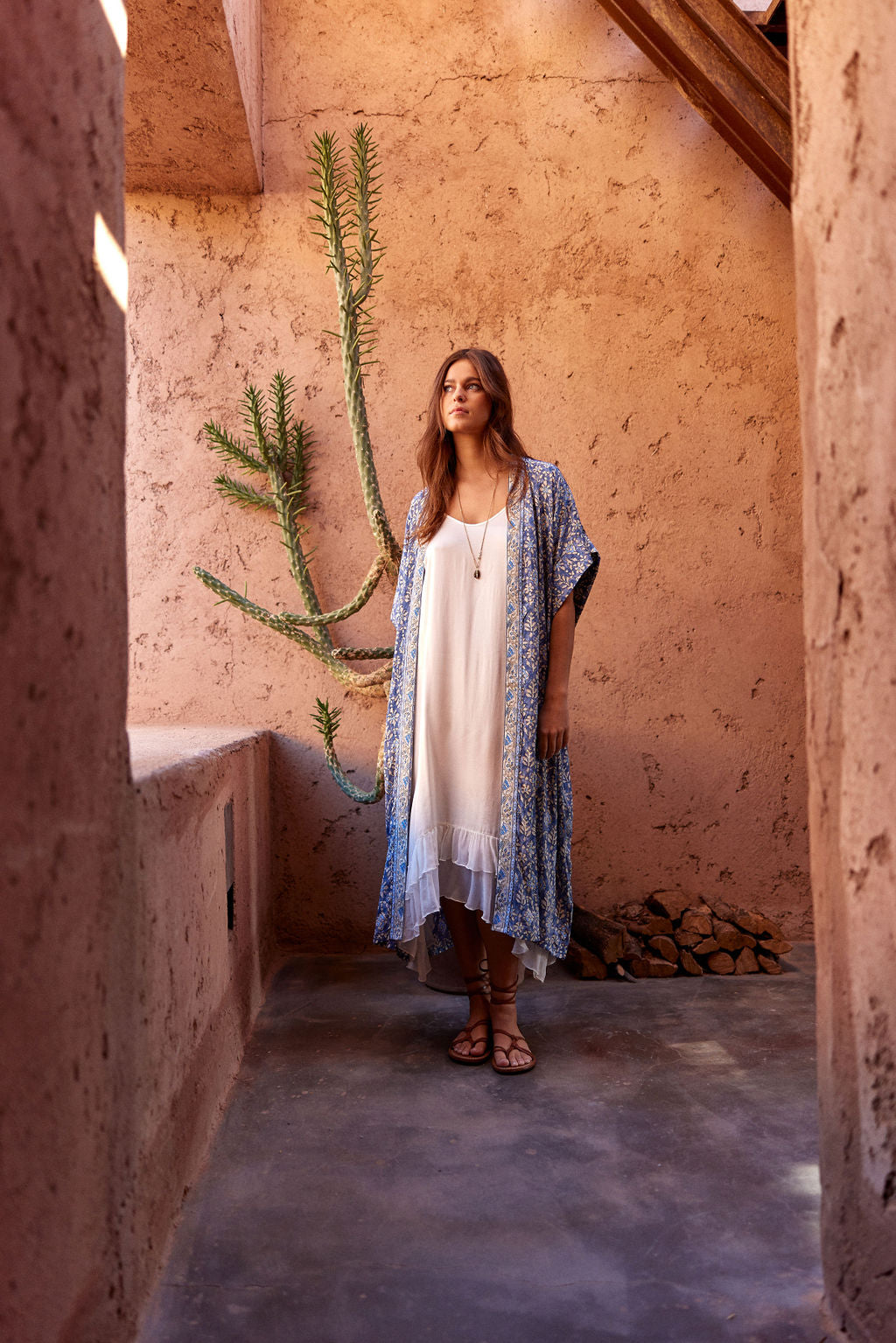 LONG KAN PRINT KIMONO