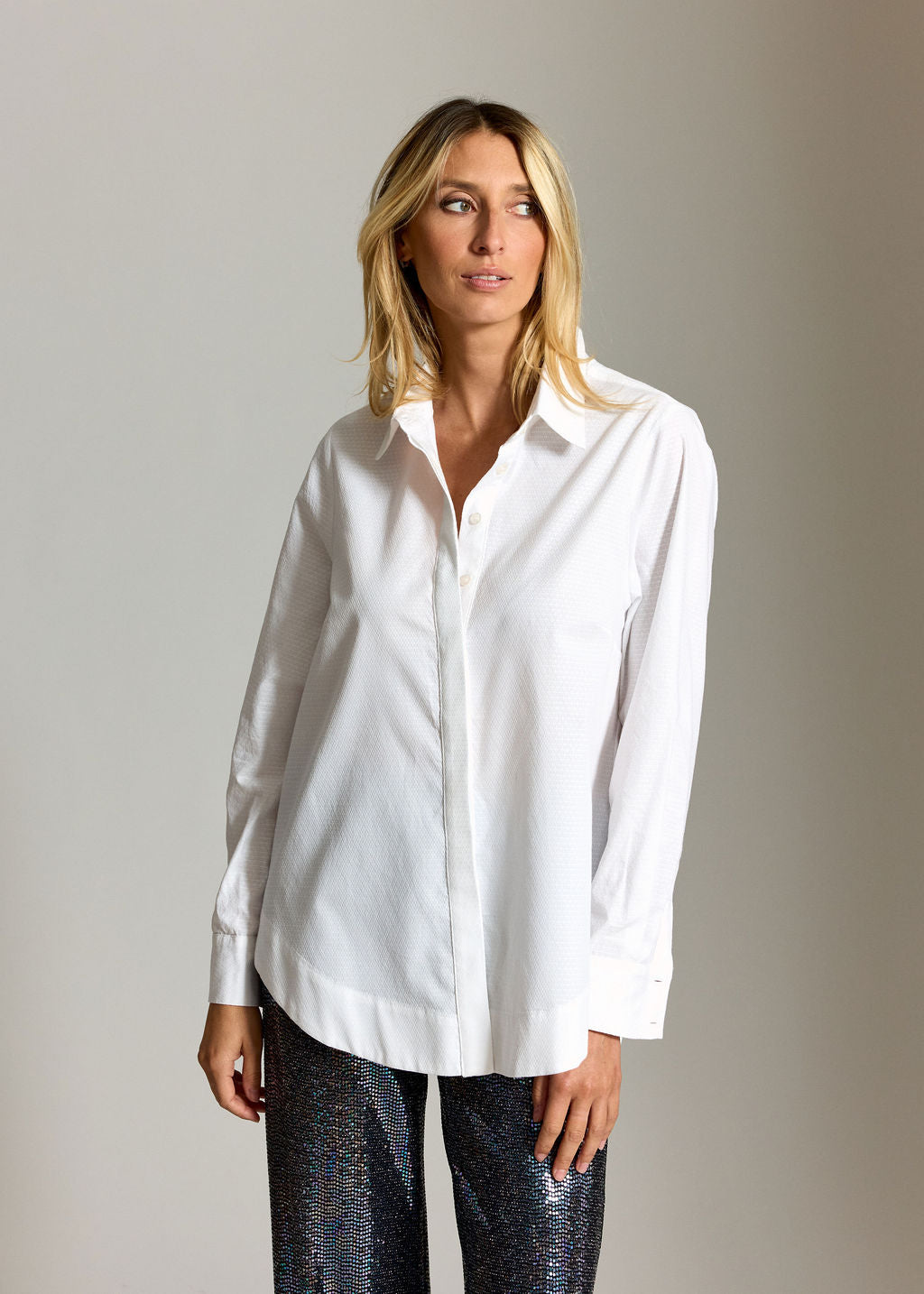 CHEMISE POPELINE LANSA