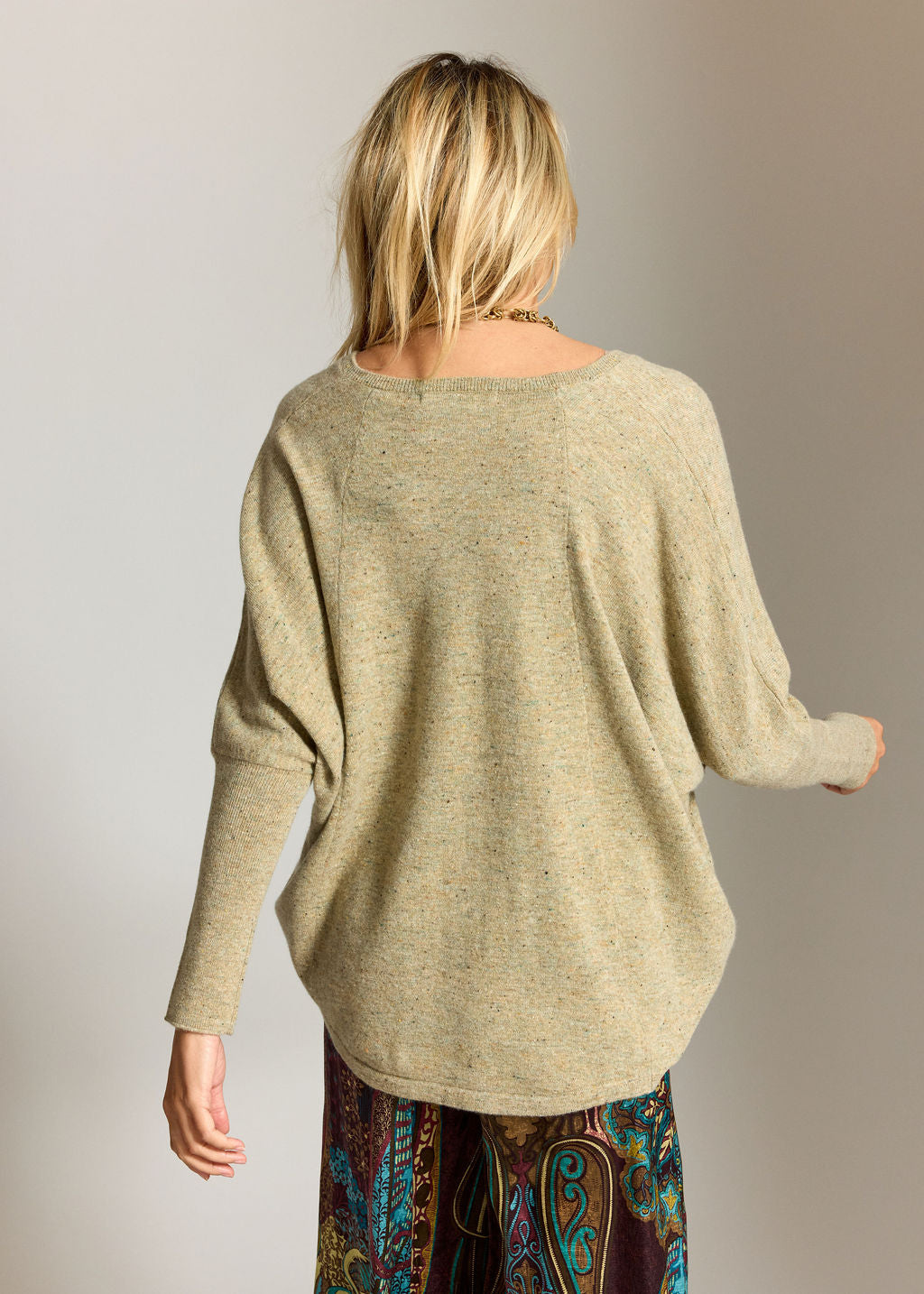 Pull Frangé en laine Naomi