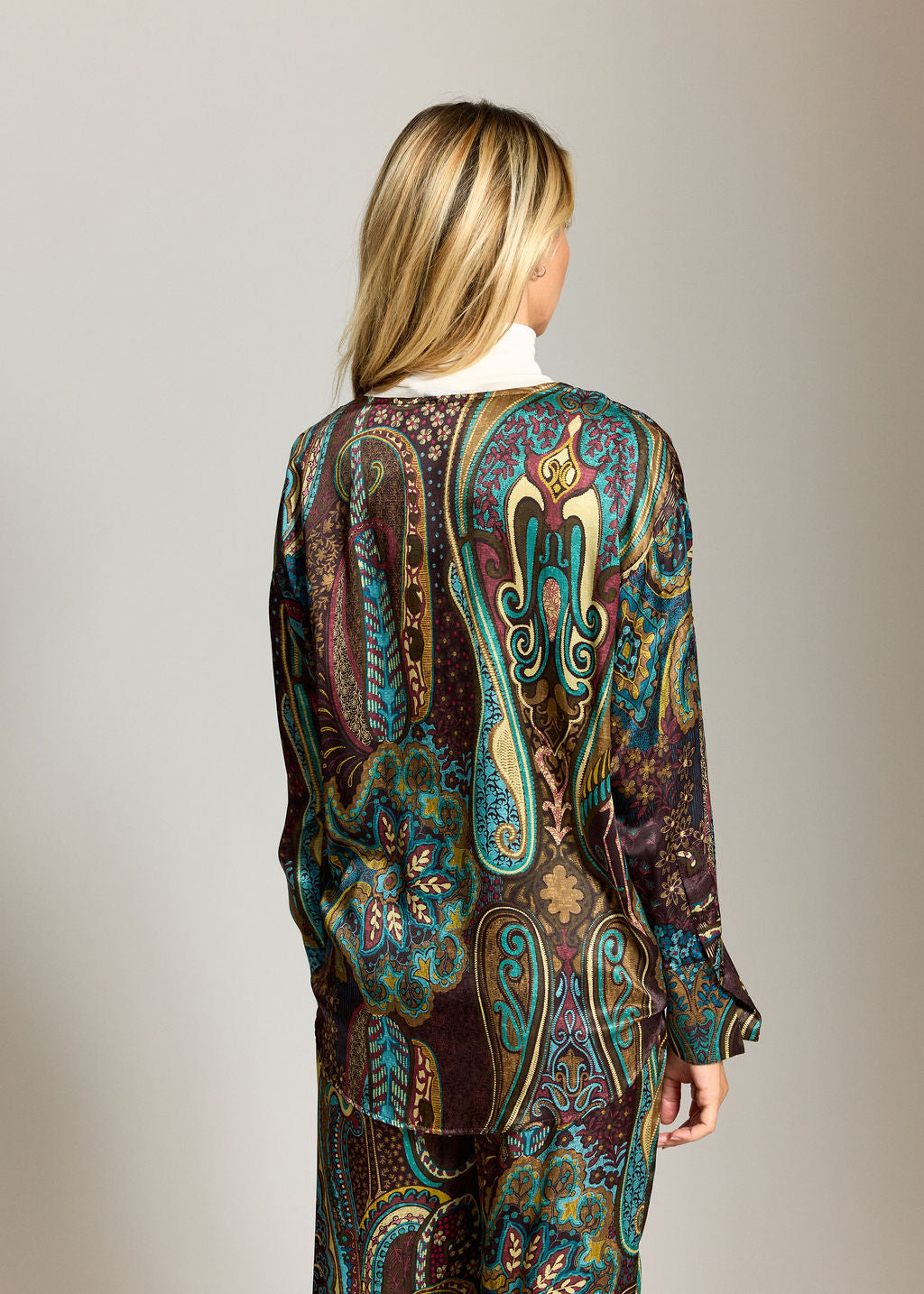 CHEMISE IMPRIMÉE CACHEMIRE SURI