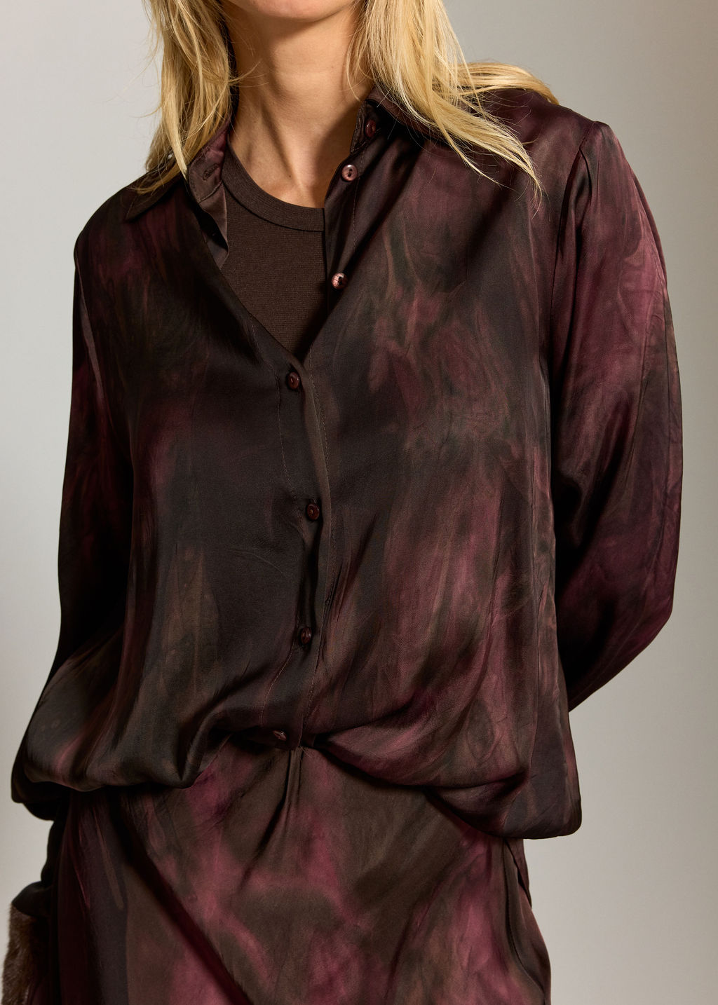 MARINO TIE AND DYE SHIRT