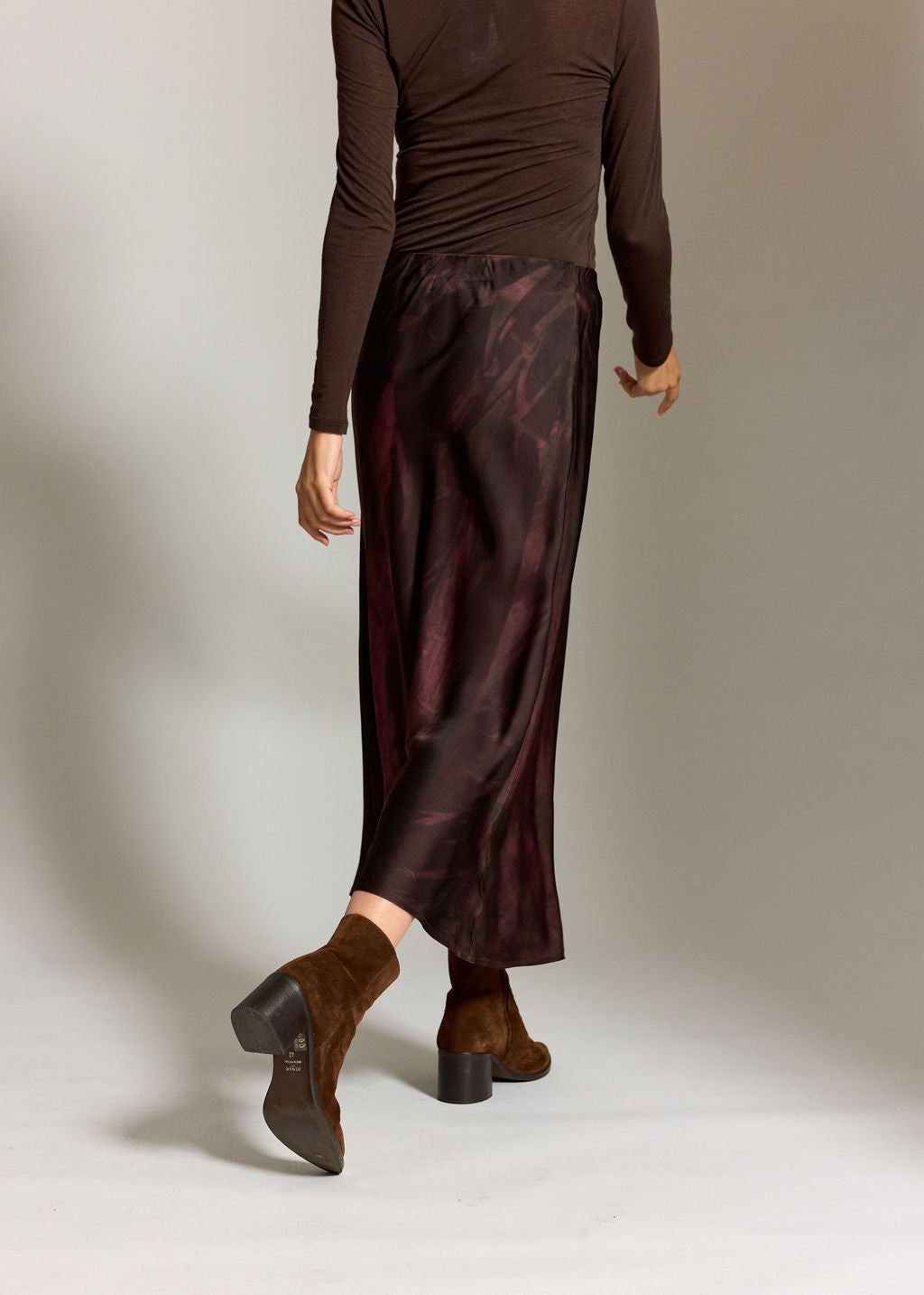 JUPE FITTÉE EN TIE AND DYE RIZZO