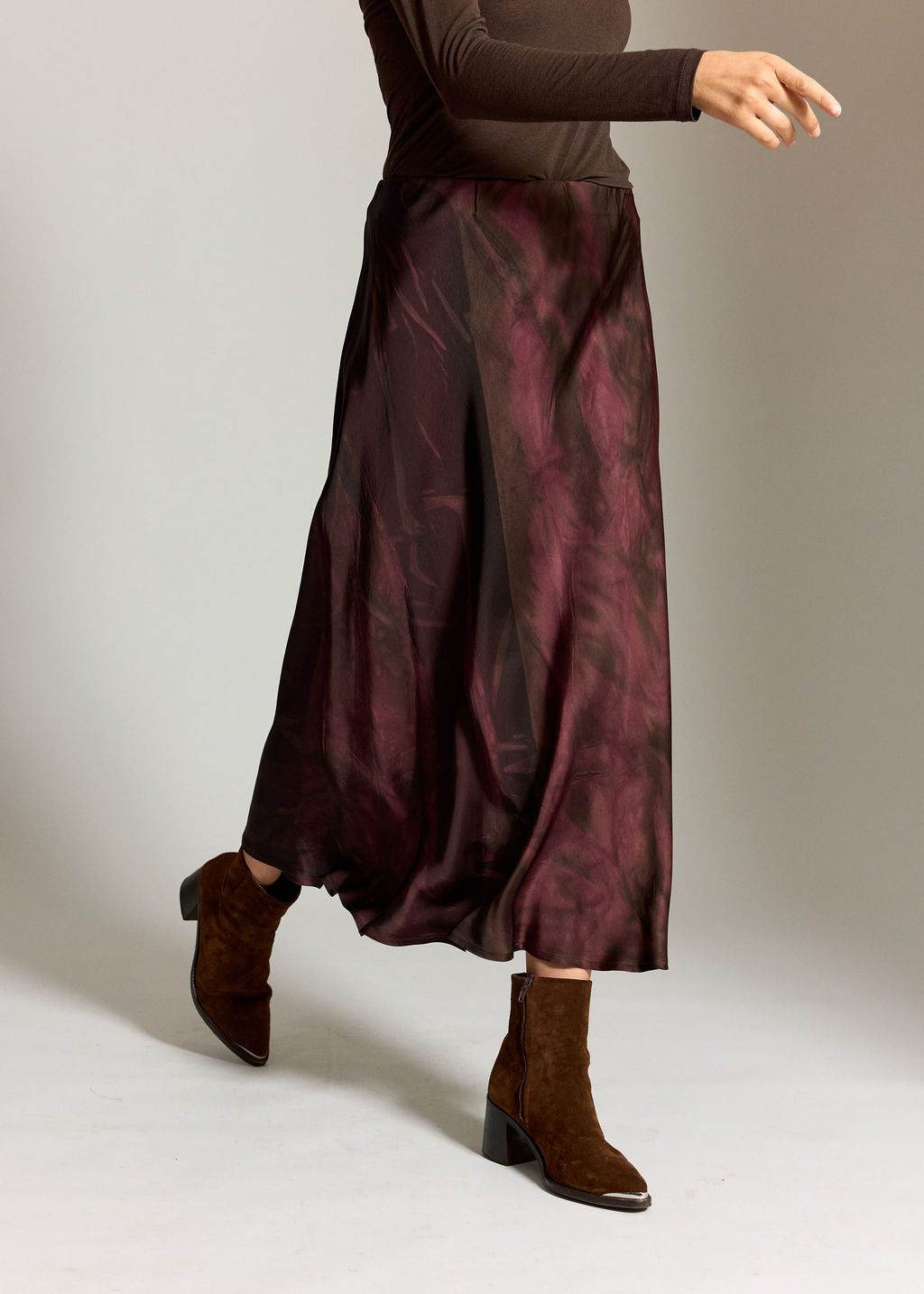 JUPE FITTÉE EN TIE AND DYE RIZZO