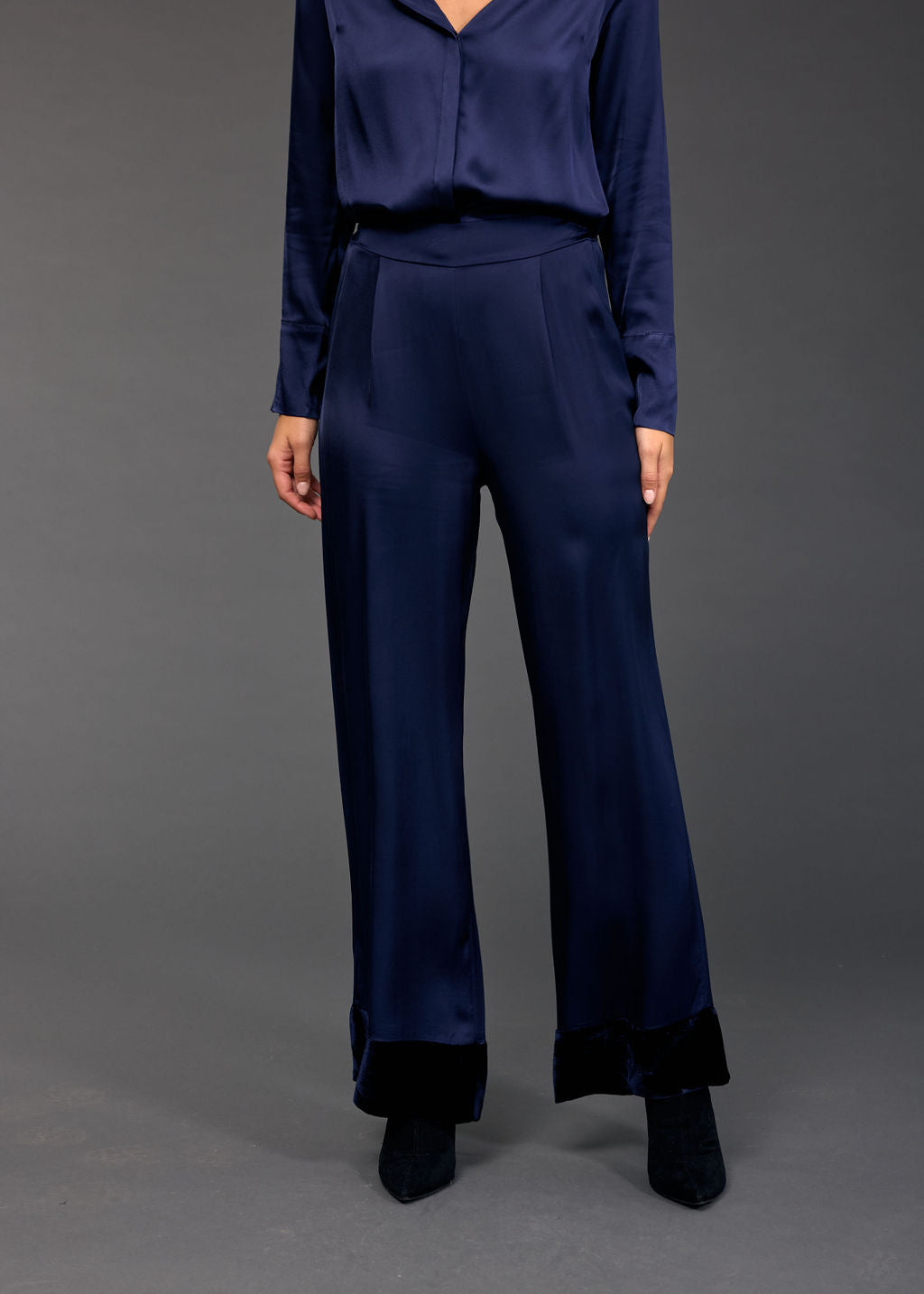 PANTALON BI-MATIÈRE SHADOW