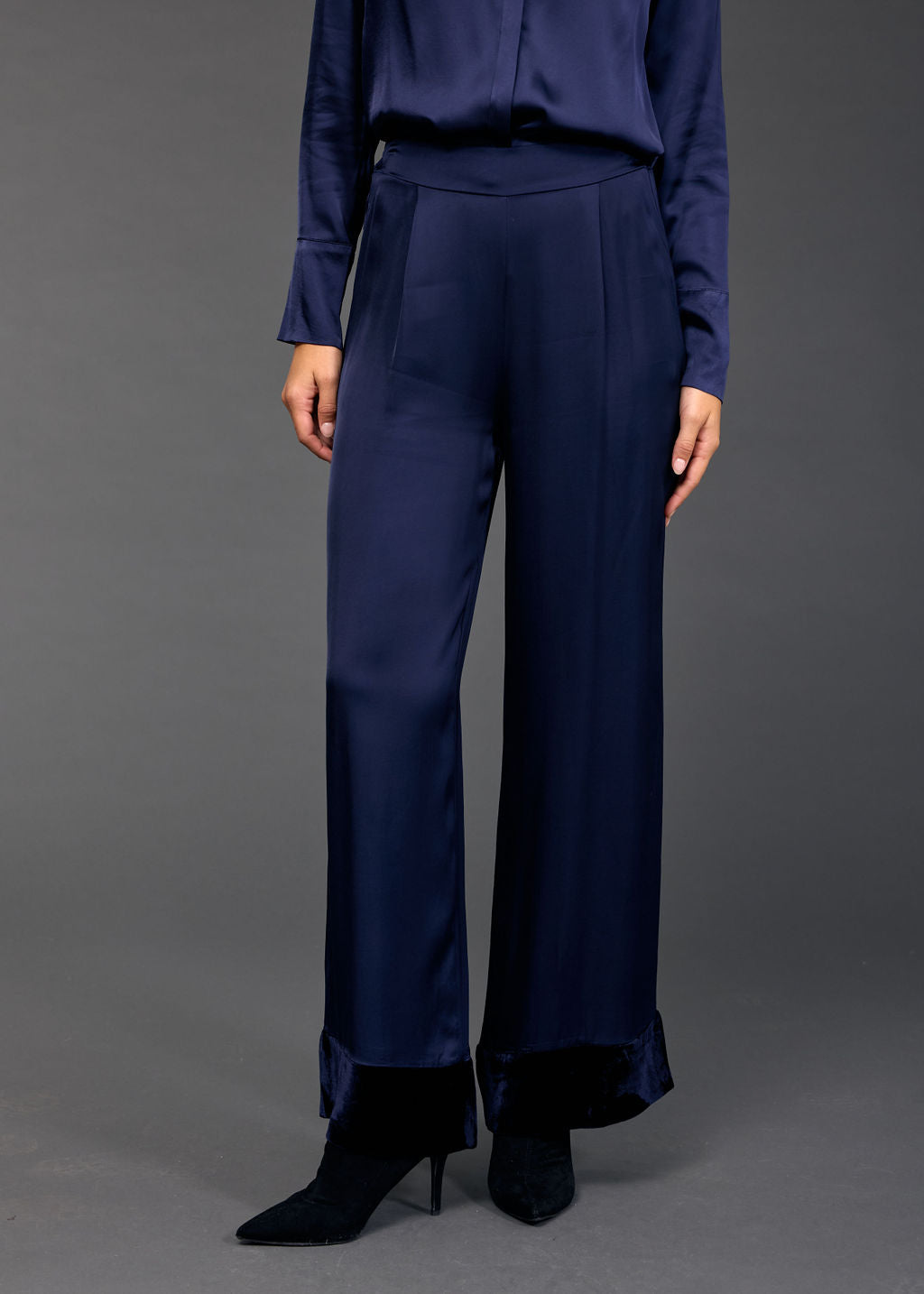 PANTALON BI-MATIÈRE SHADOW