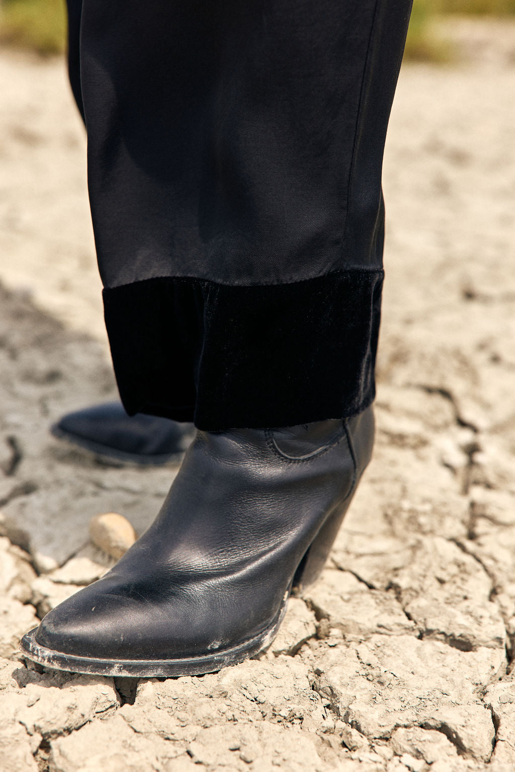 PANTALON BI-MATIÈRE SHADOW