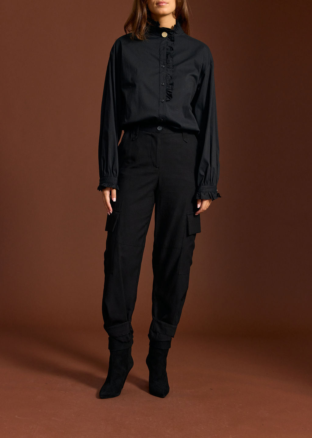 JEAN 7/8 EME PACO NOIR