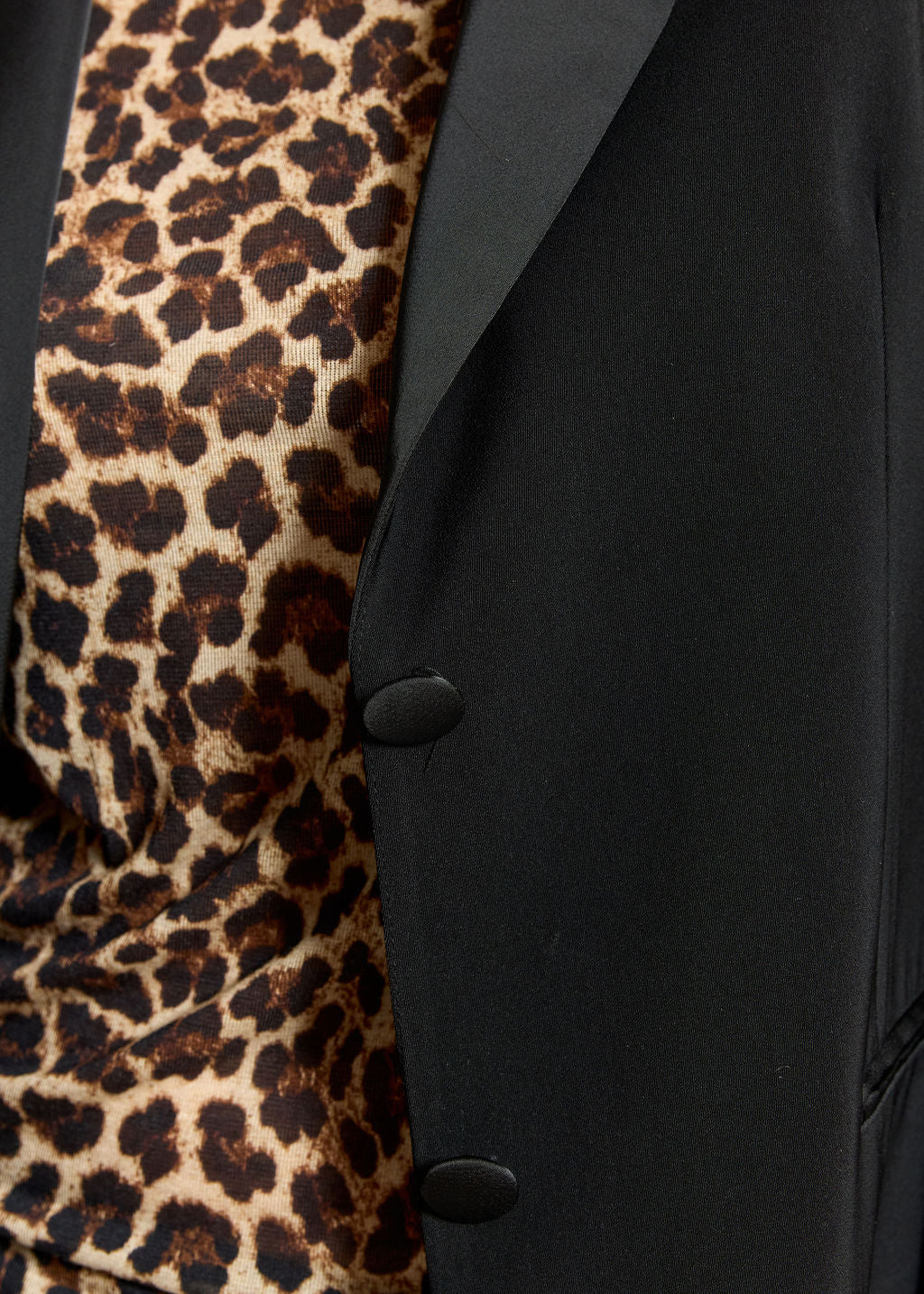 JULES SATIN REVERSE COLLAR JACKET