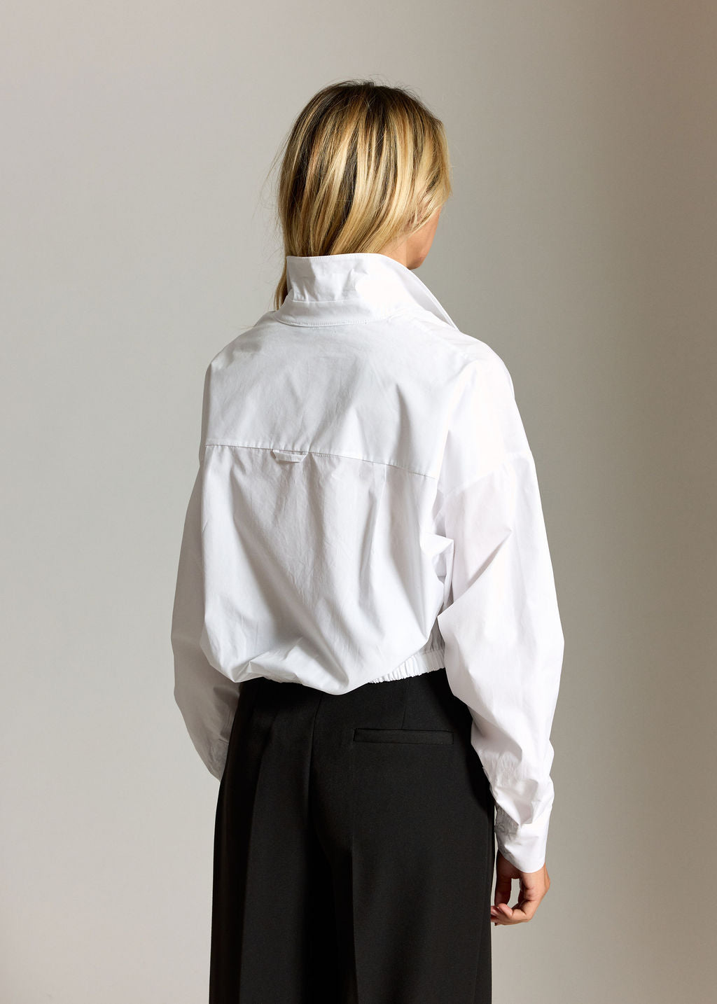 CHEMISE POPELINE ADELE BLANC