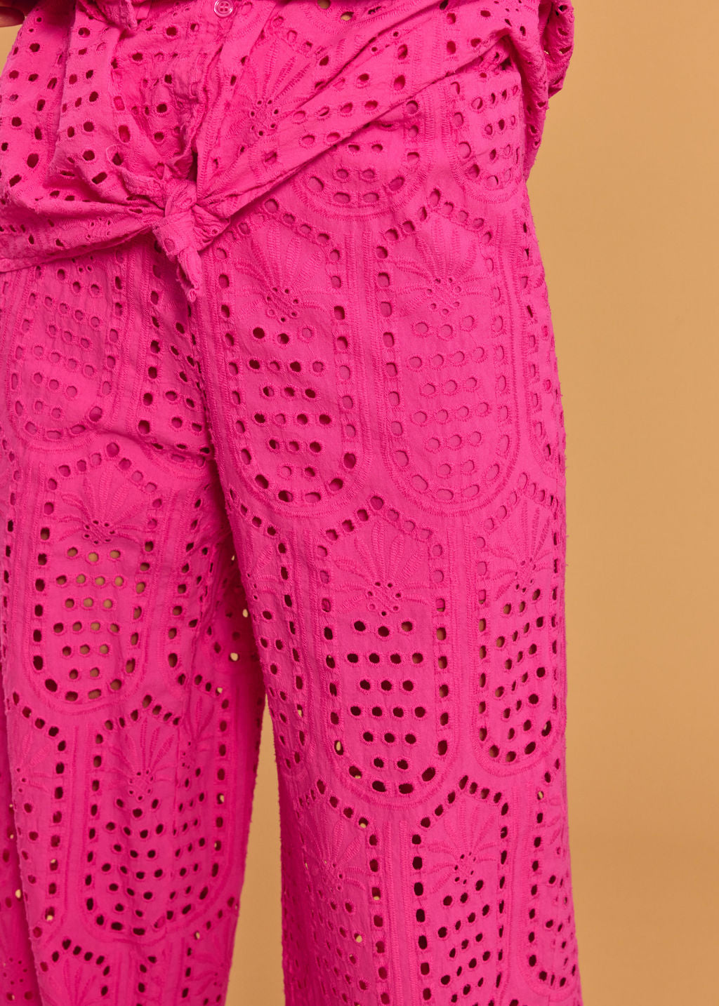 GIANA ROSE BRODERIE ANGLAISE PANTS