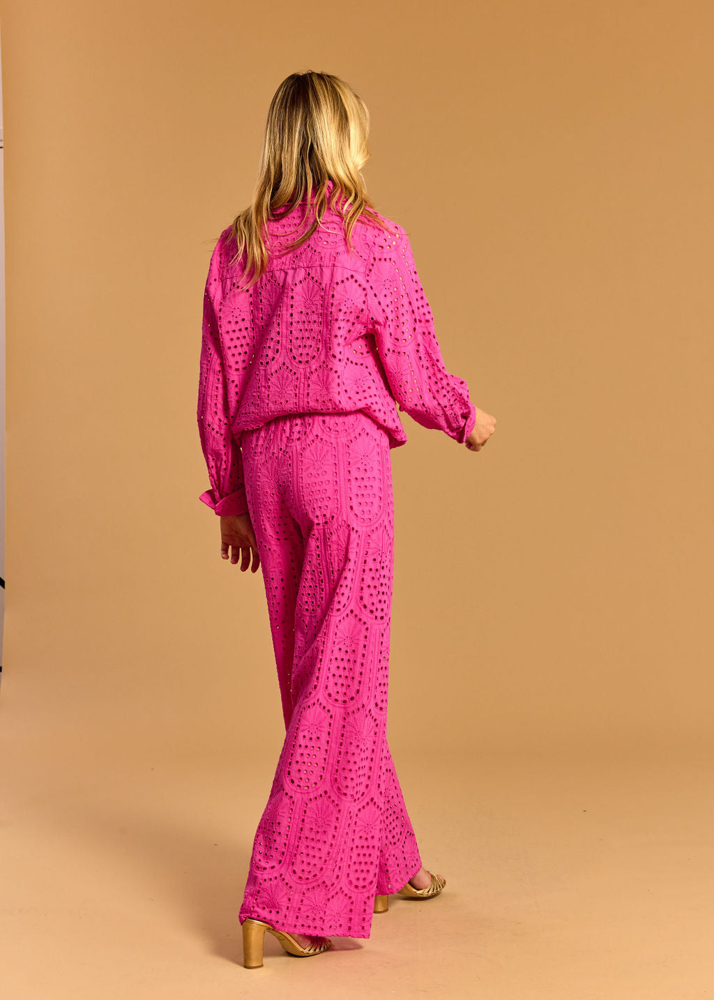 GIANA ROSE BRODERIE ANGLAISE PANTS