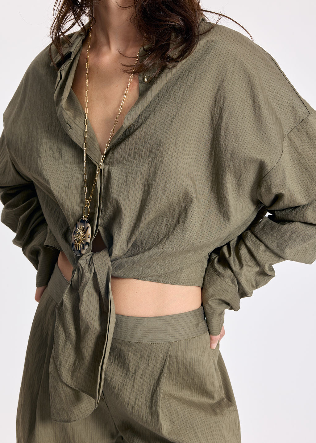 ALEX KHAKI SHORT SHIRT