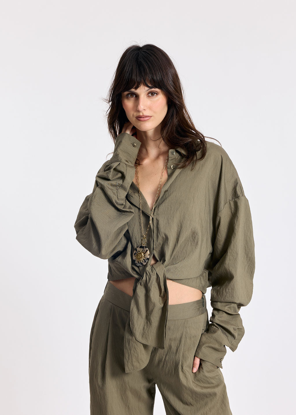 ALEX KHAKI SHORT SHIRT