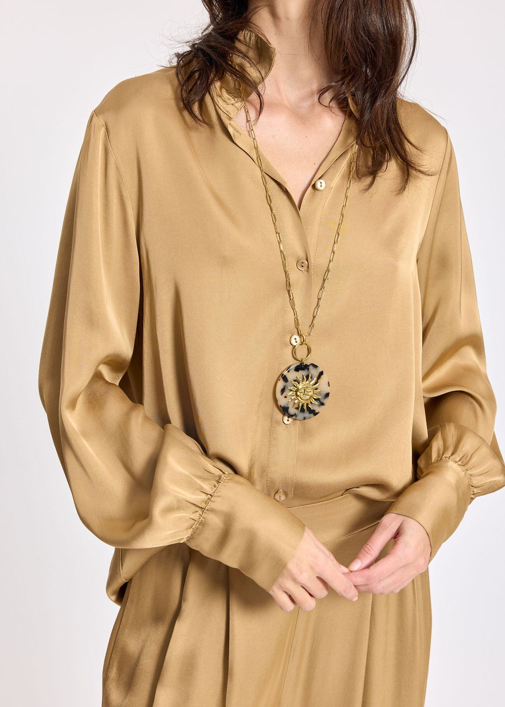 ARISA DUNE VISCOSE SHIRT