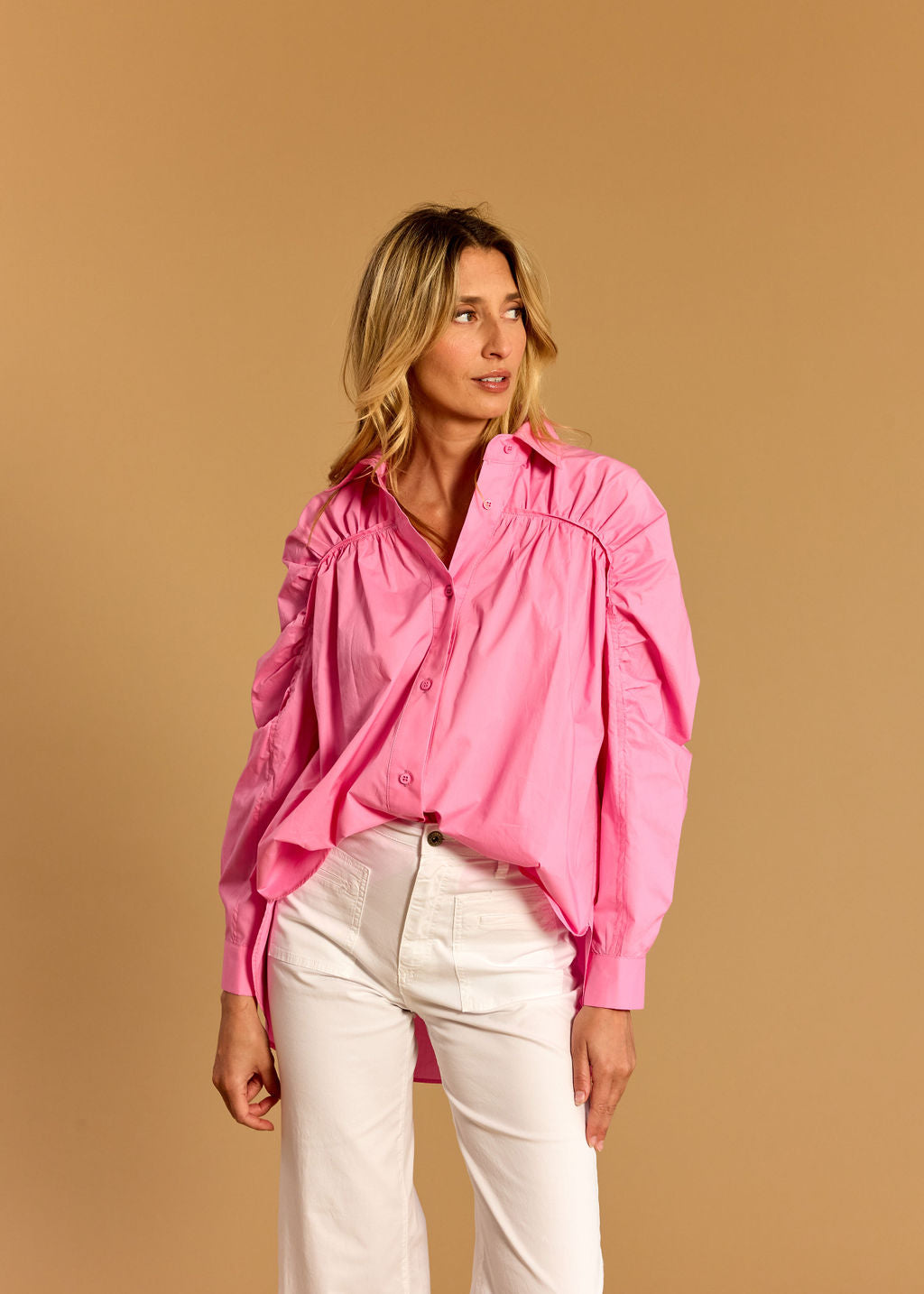 BRETT ROSE POPLIN SHIRT