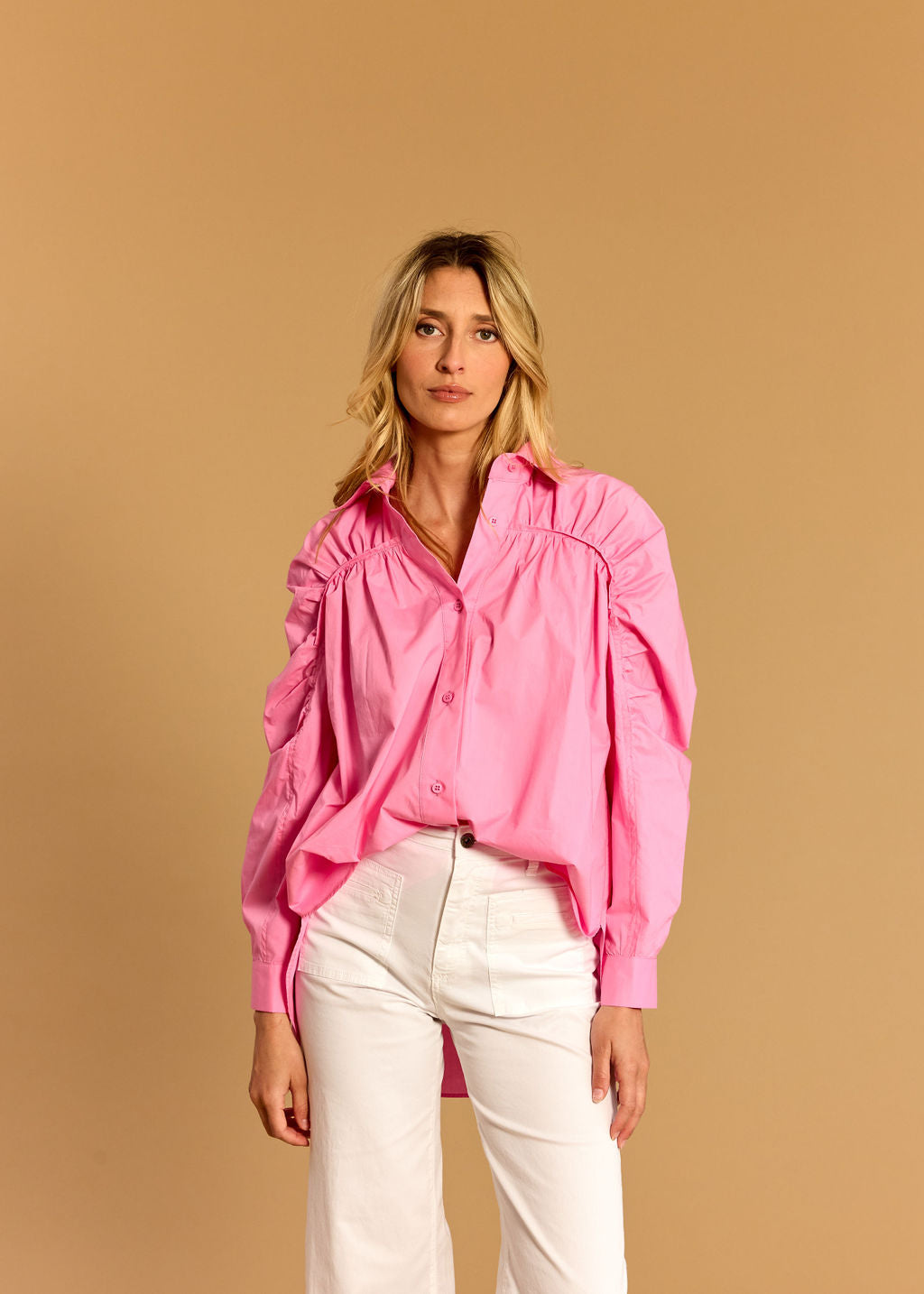 BRETT ROSE POPLIN SHIRT