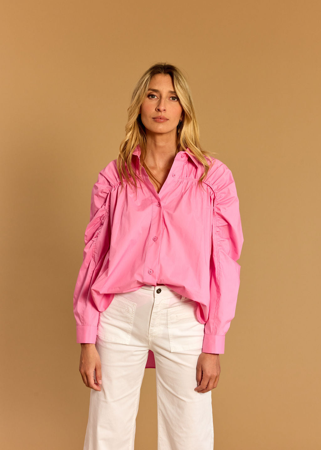 BRETT ROSE POPLIN SHIRT