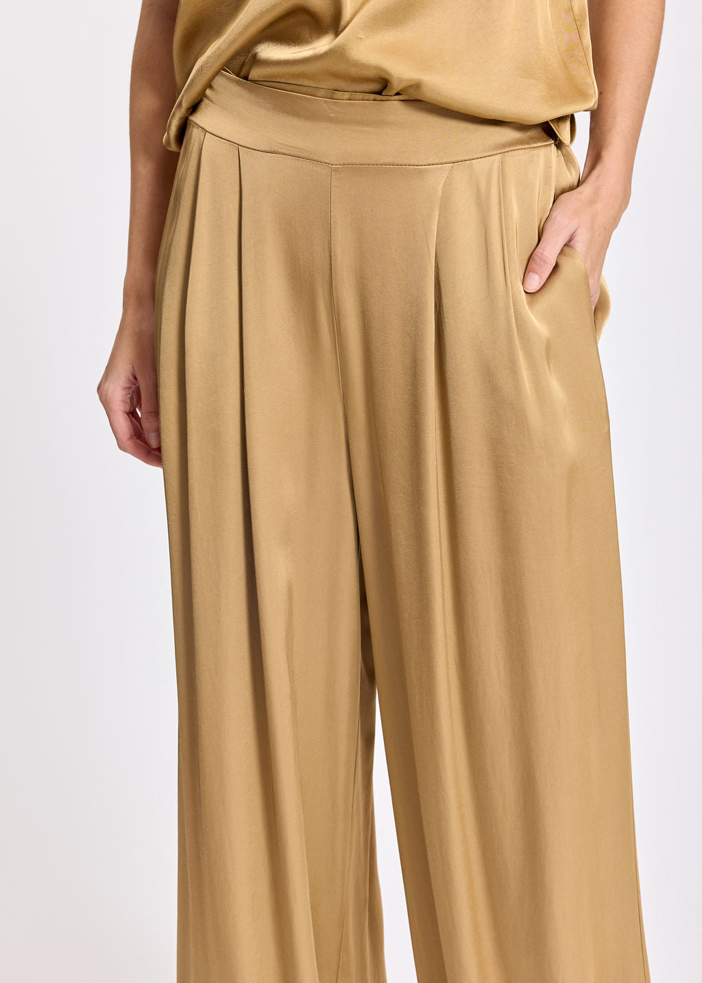 CINZIA DUNE WIDE-FIT PANTS