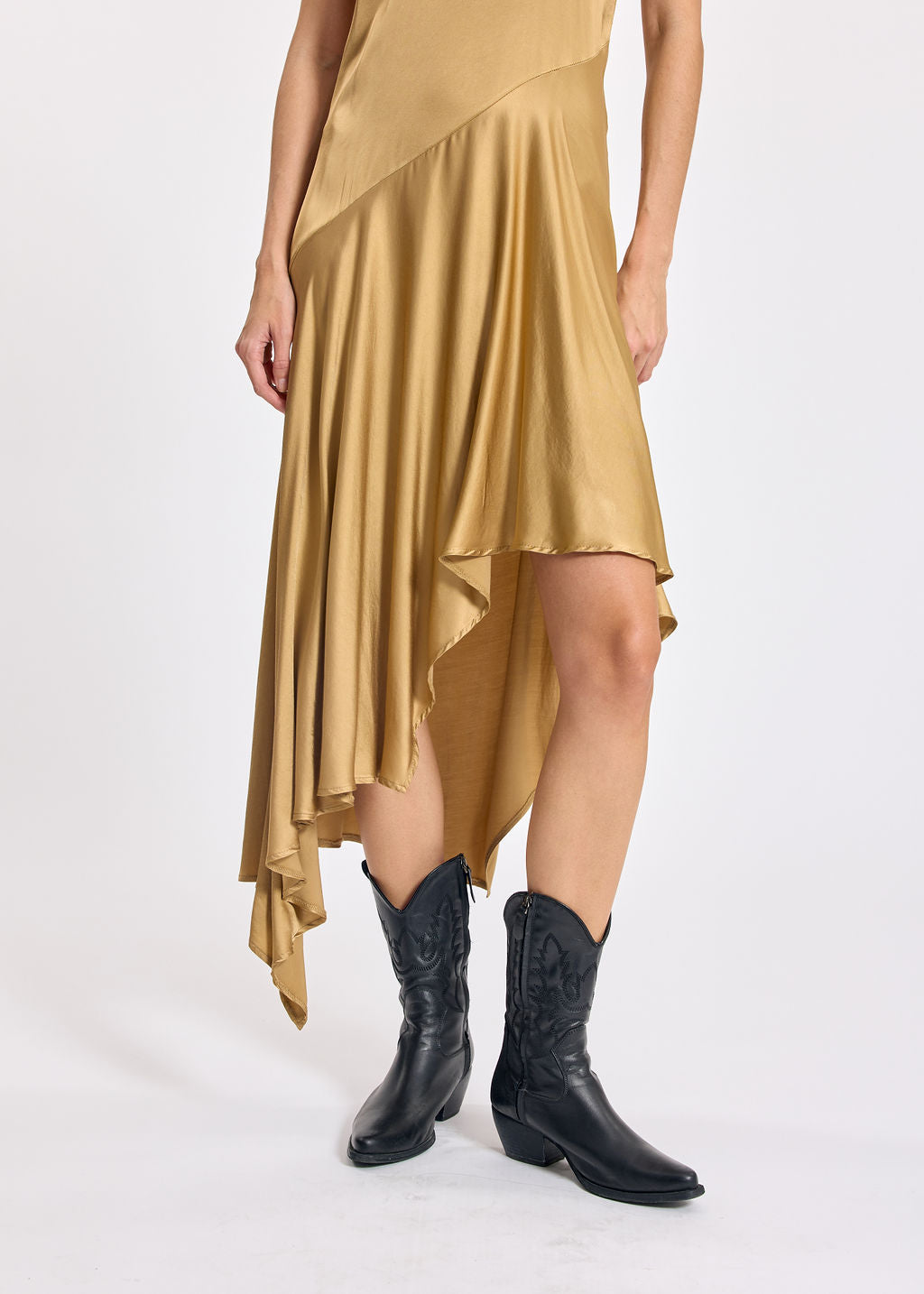 LORENA DUNE ASYMMETRIC DRESS