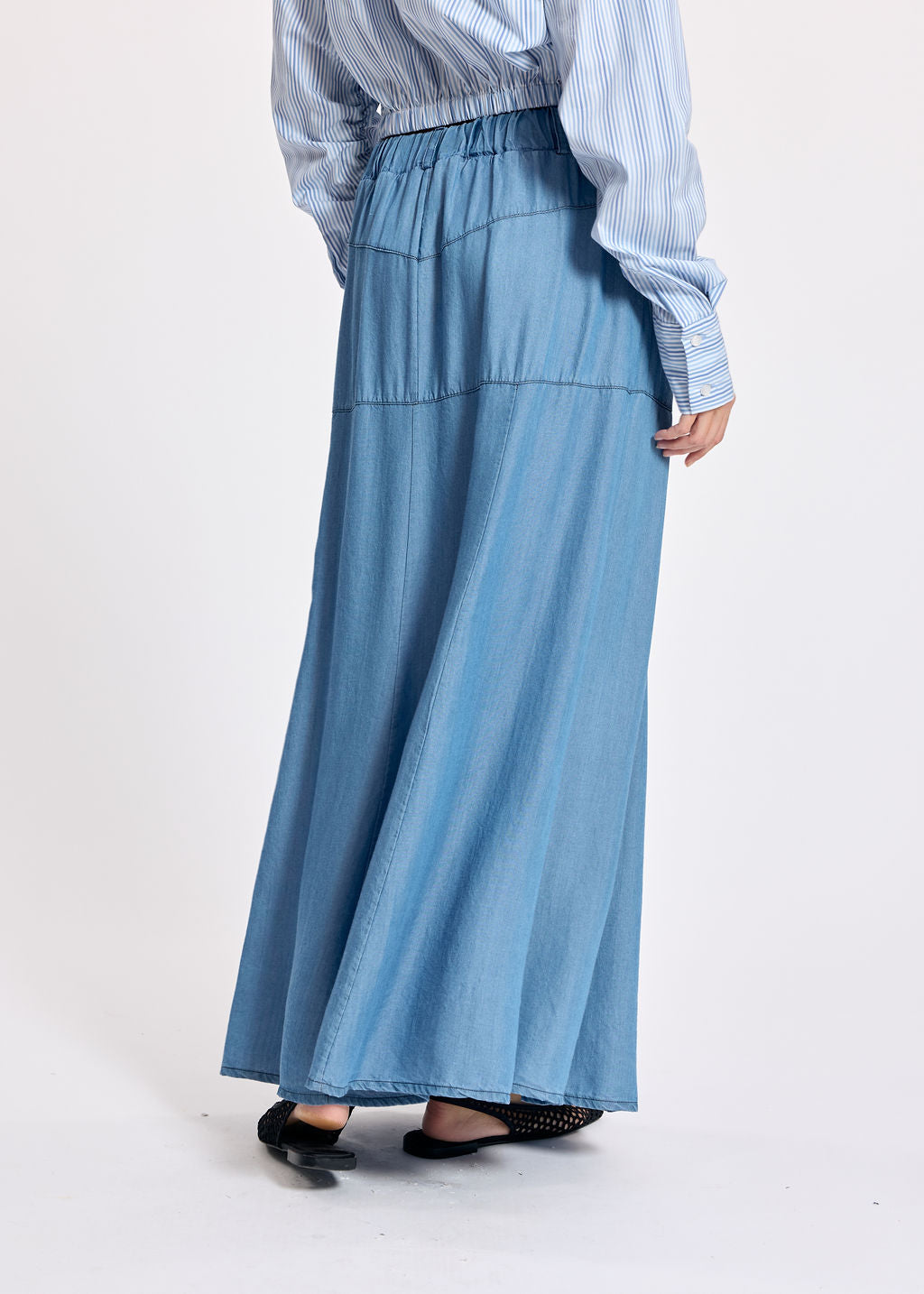 NILDA DENIM LYOCELL SKIRT