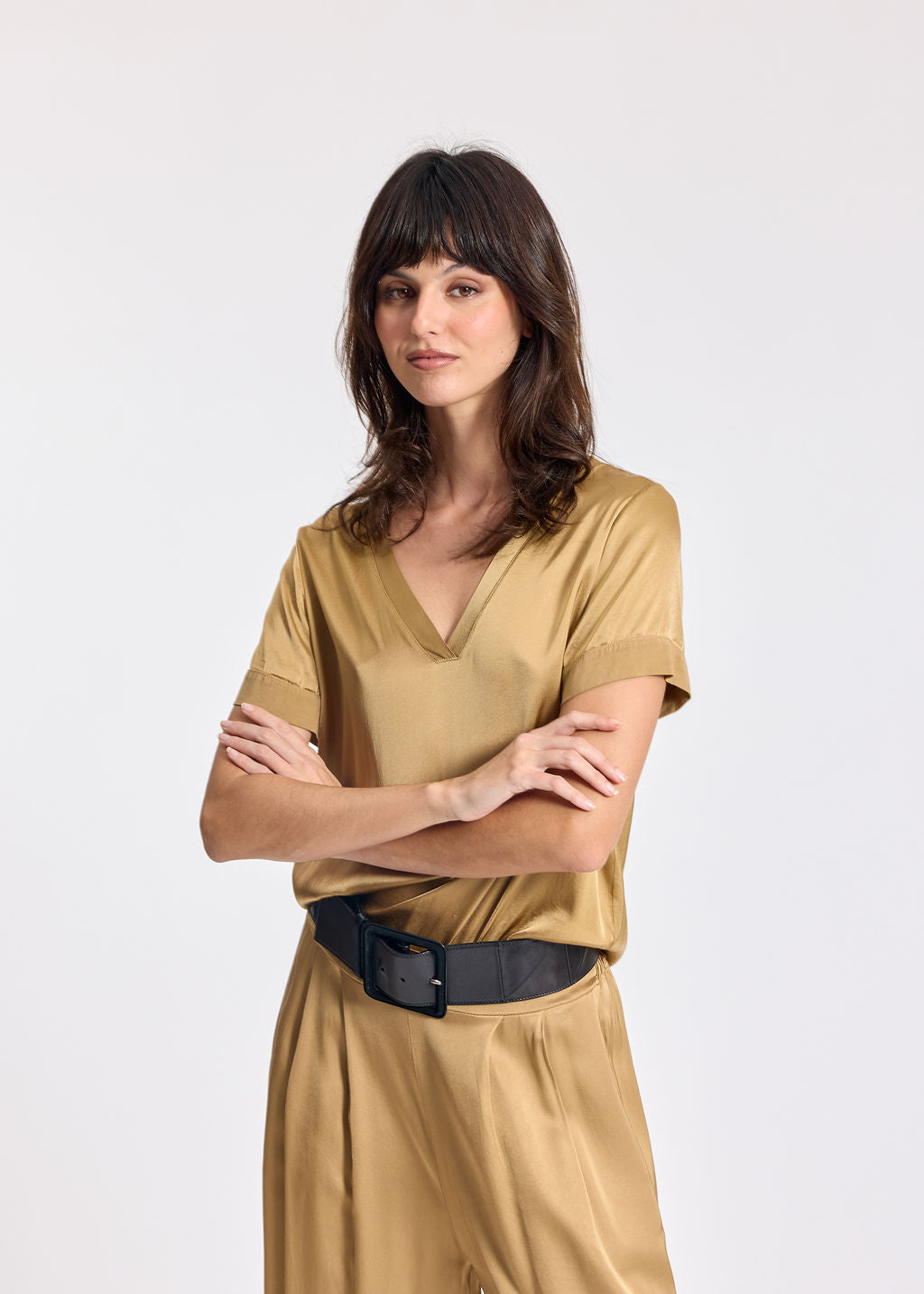 SARO DUNE VISCOSE T-SHIRT