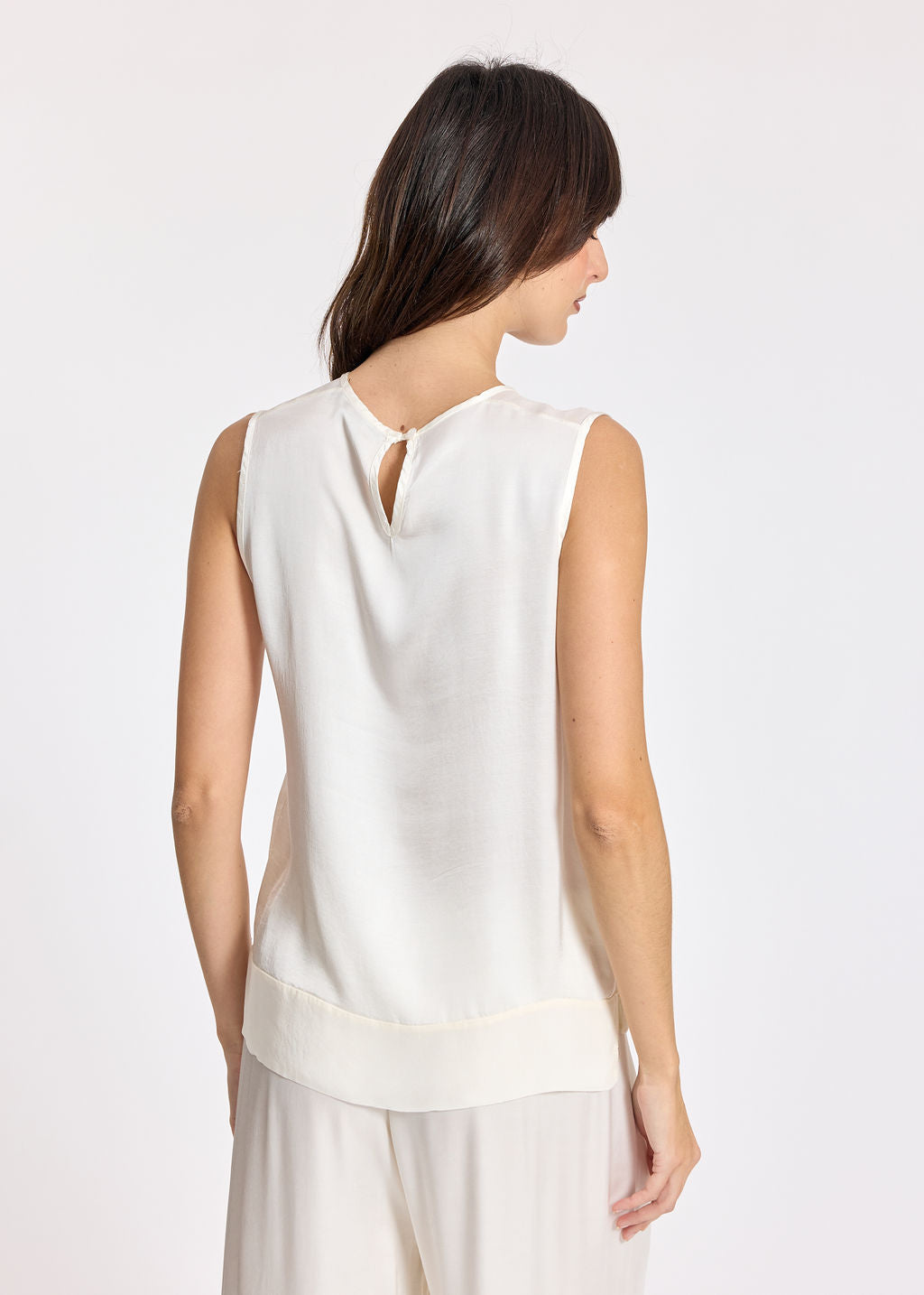 DÉBARDEUR COURT TALI CREAM