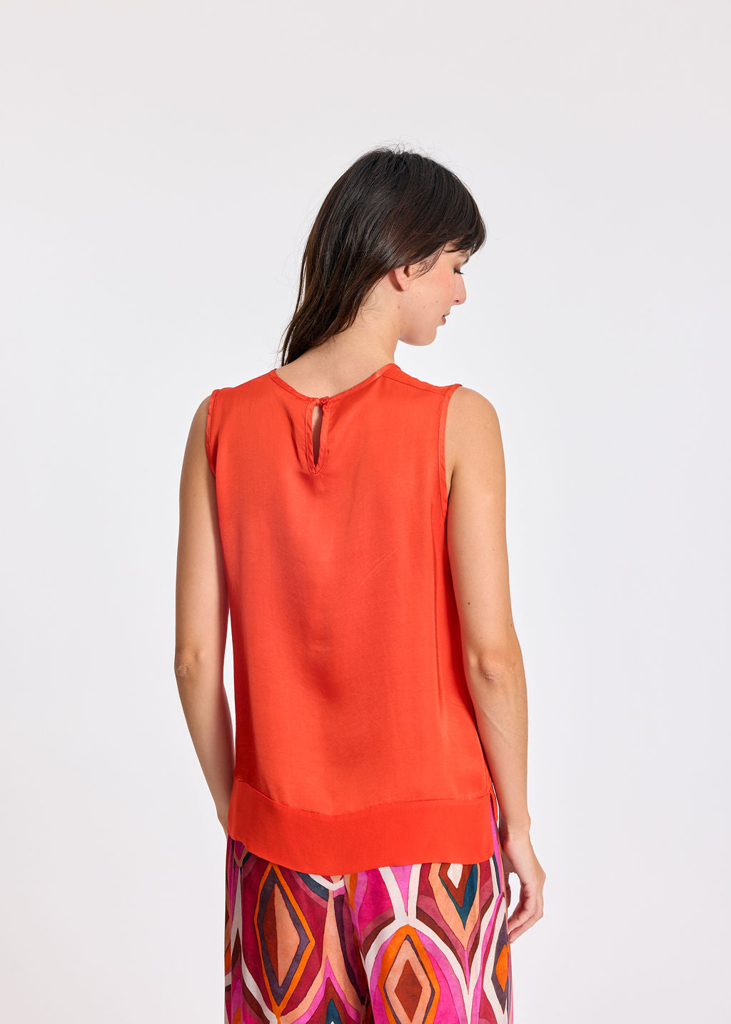 DÉBARDEUR COURT TALI ORANGE