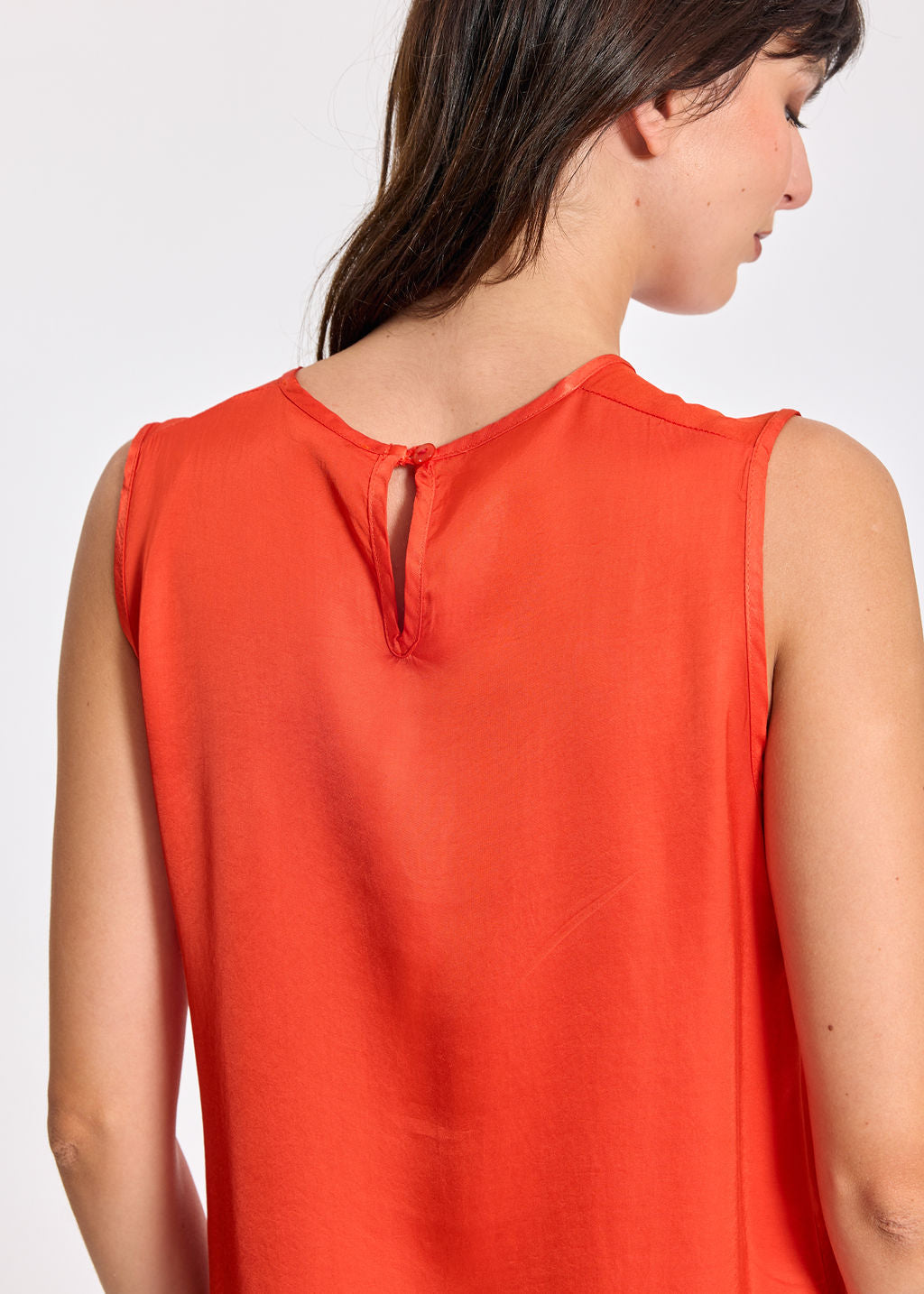 DÉBARDEUR COURT TALI ORANGE