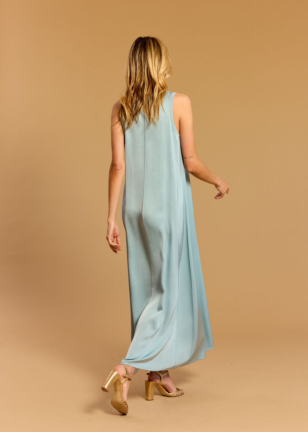 WANDA SKY LONG TANK TOP DRESS