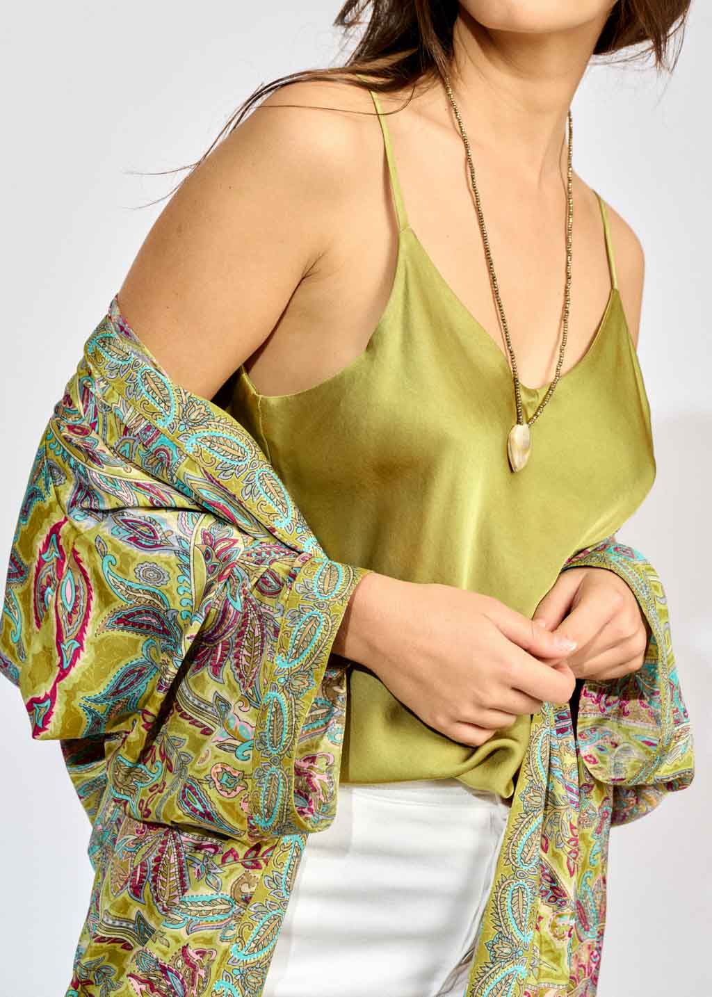 KIMONO LONG MANCHES LONGUES KIARA